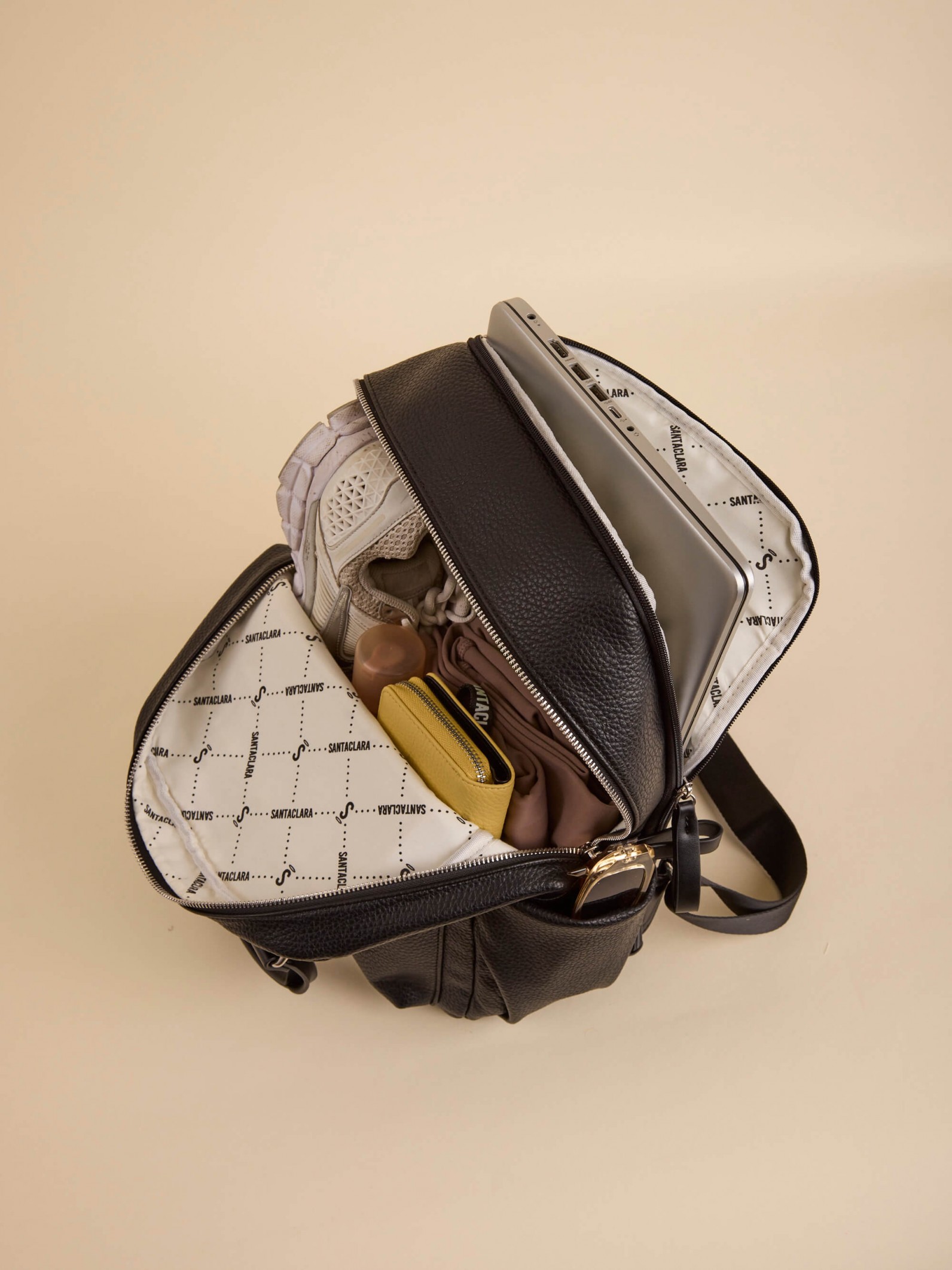 Mochila Nuria Negra Porta Notebook