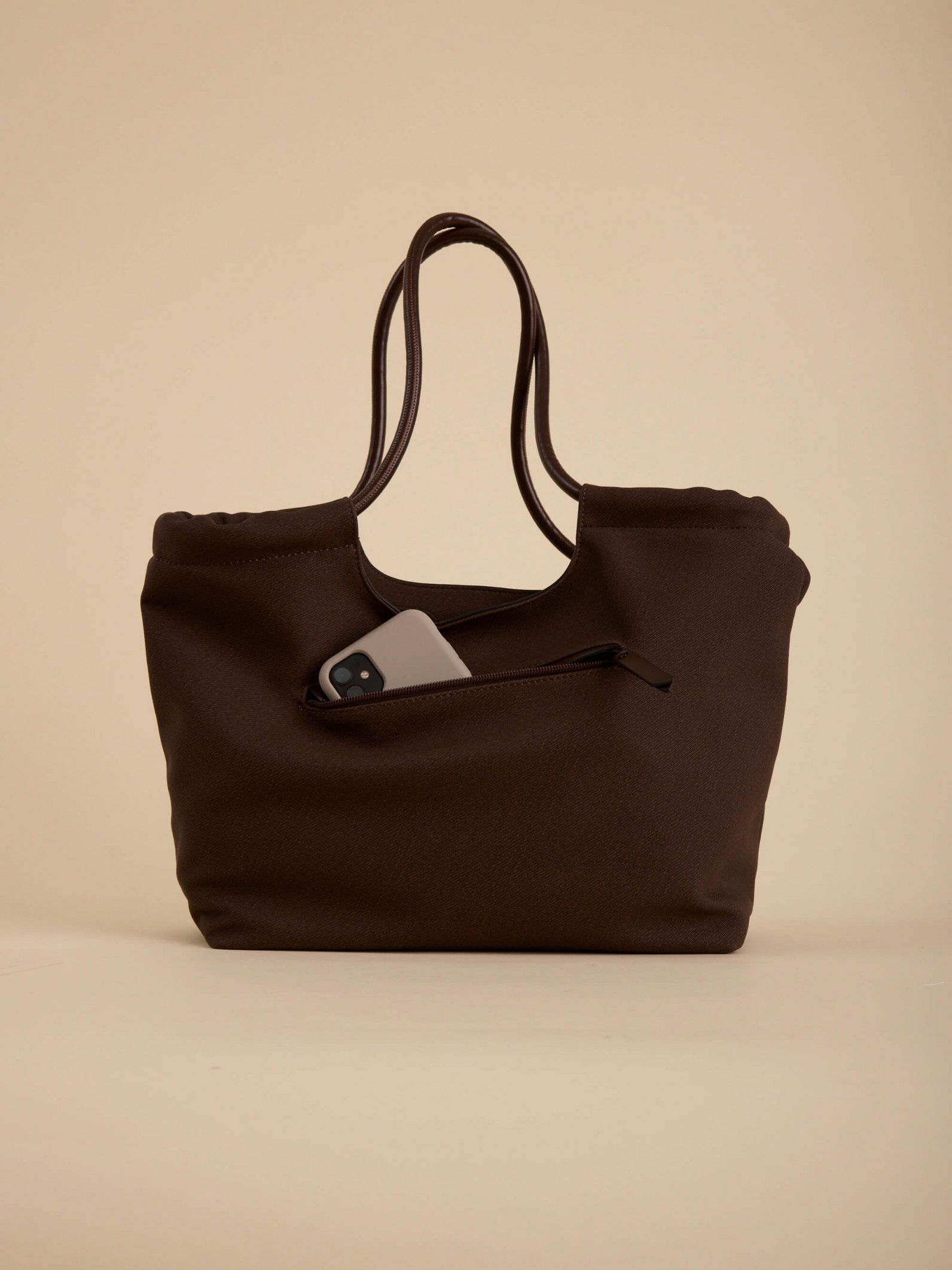 Cartera Shopper Bruma Chocolate