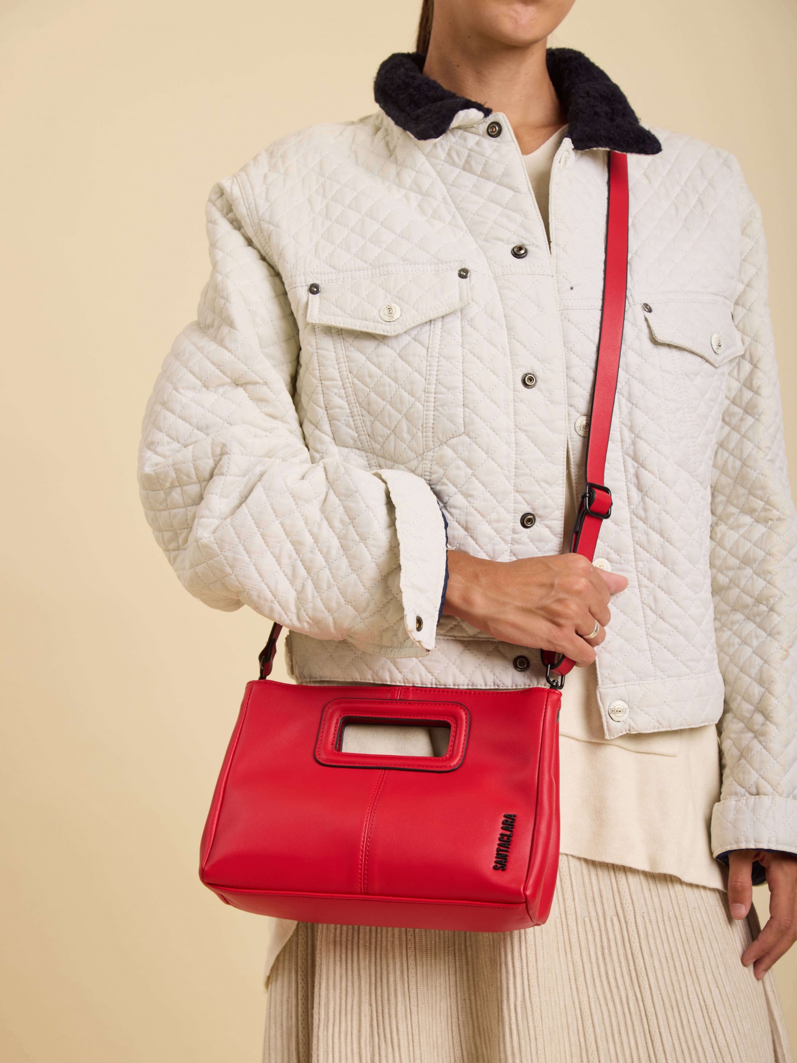 Bandolera Clutch Andy Roja