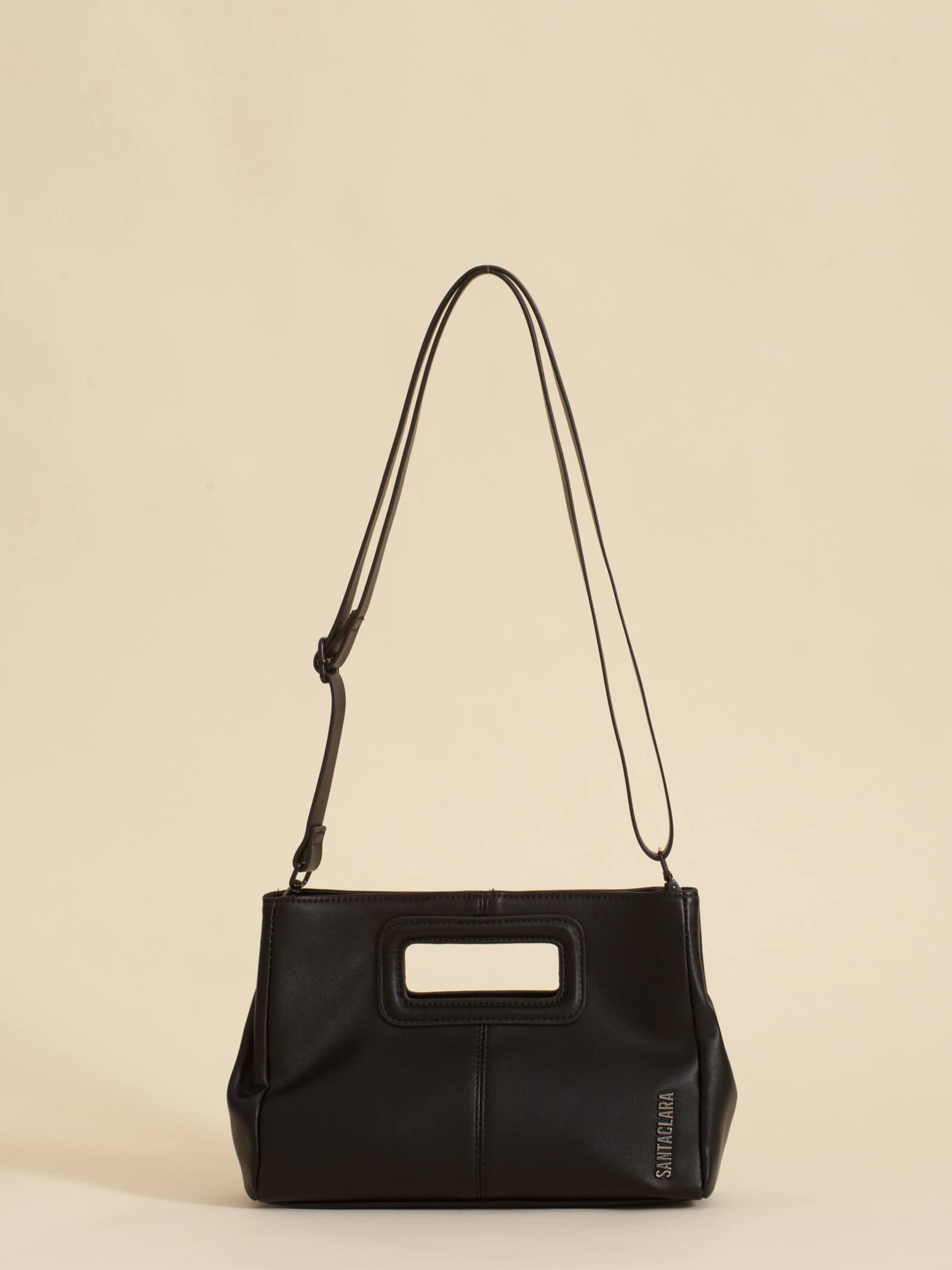 Bandolera Clutch Andy Negra