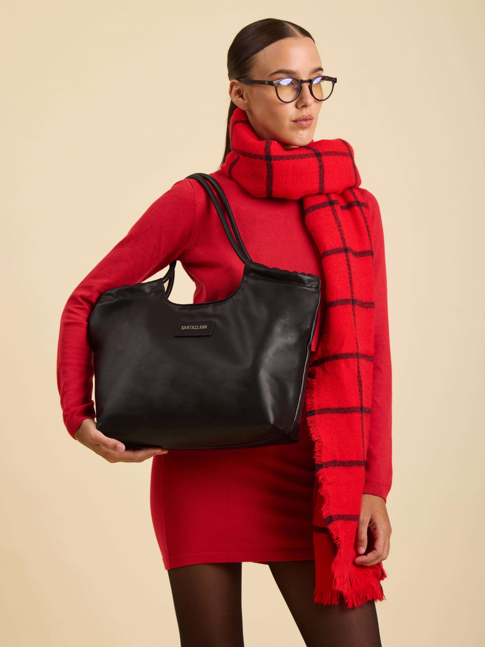 Cartera Shopper Bruma Negra