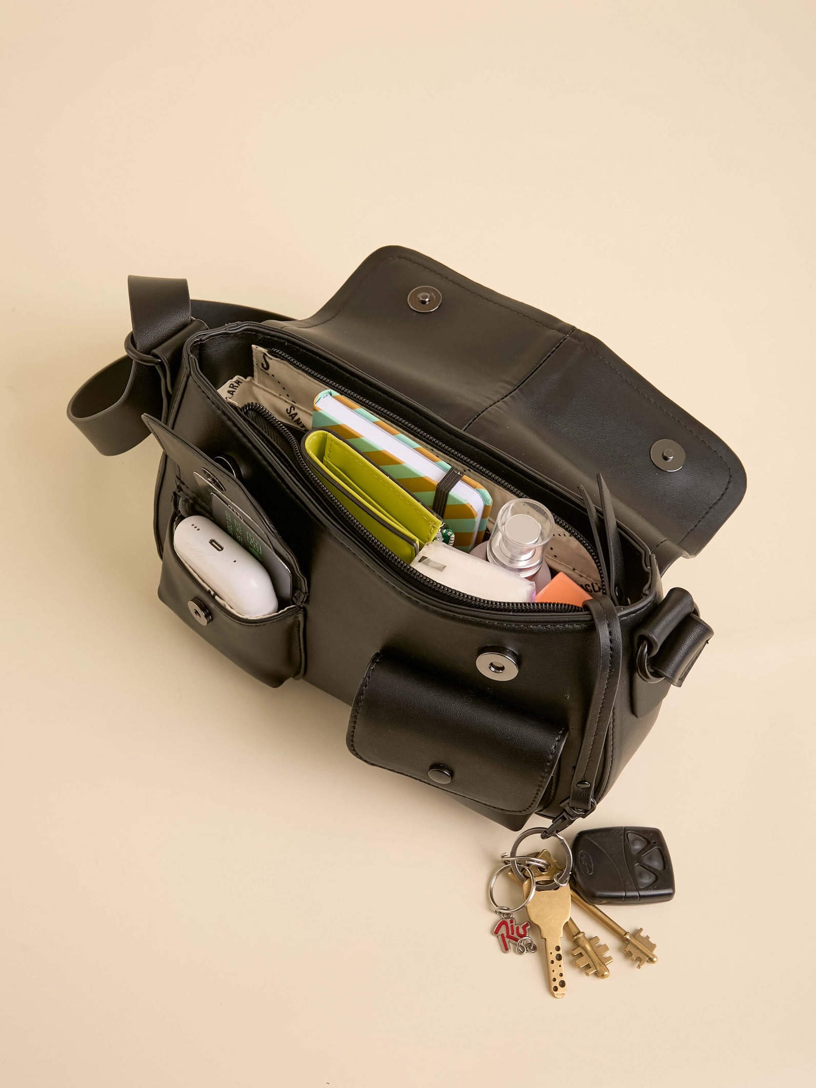 Bandolera Rivas Negro