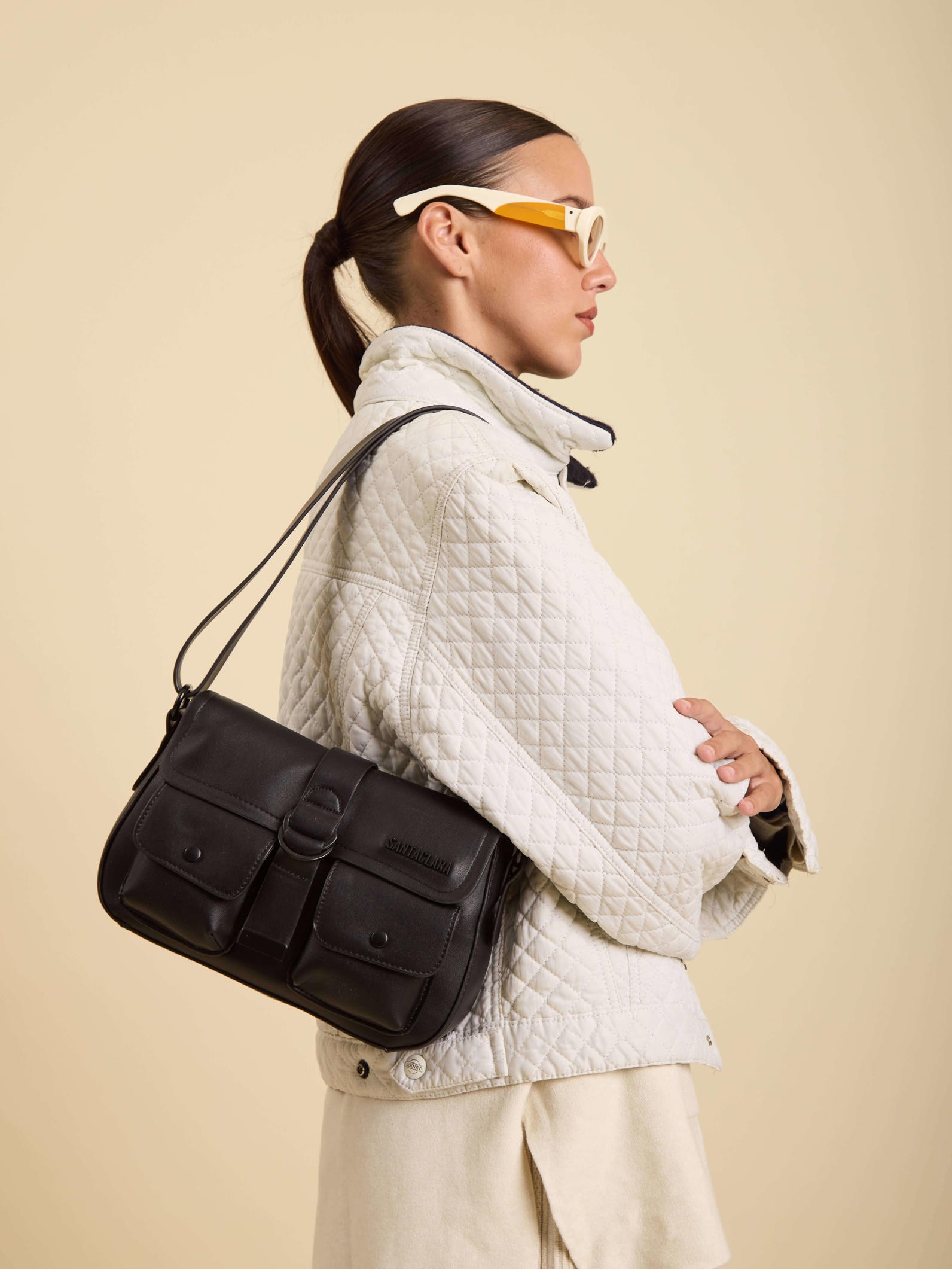 Bandolera Rivas Negro