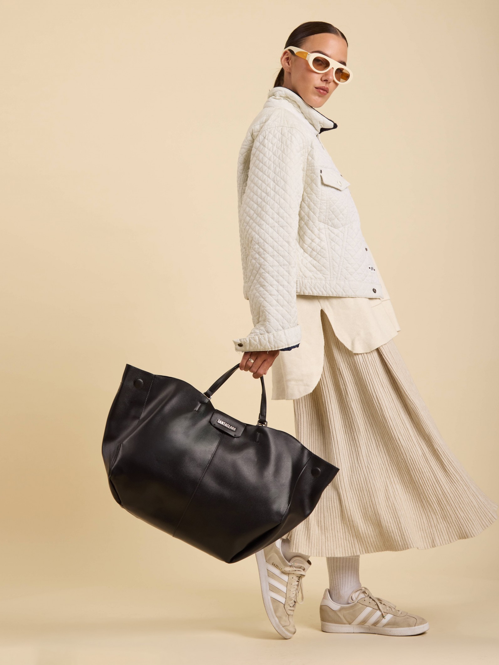 Cartera Shopper Greta Negra