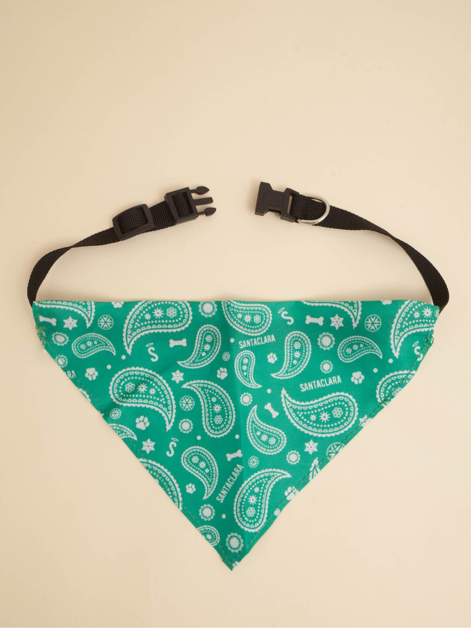 Pañuelo Bandana Para Perro Huella Verde