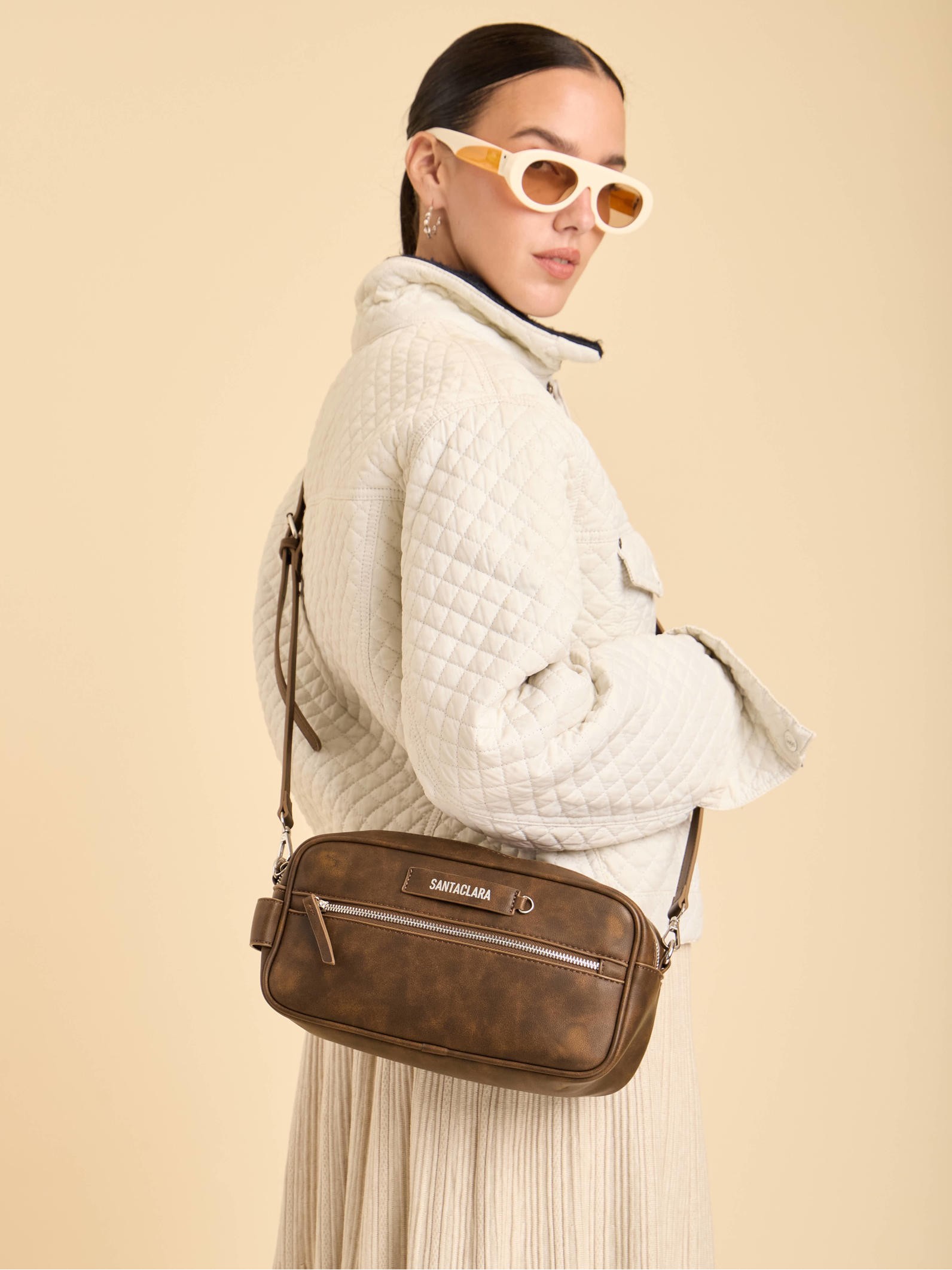 Bandolera Neceser Lolo Marrón