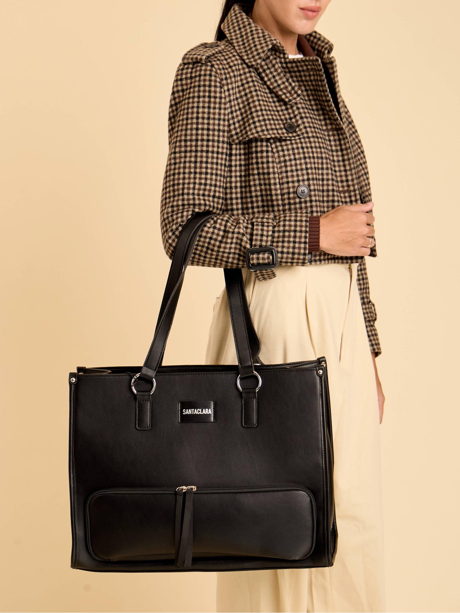 Maxibolso Lunchera Amara Negro