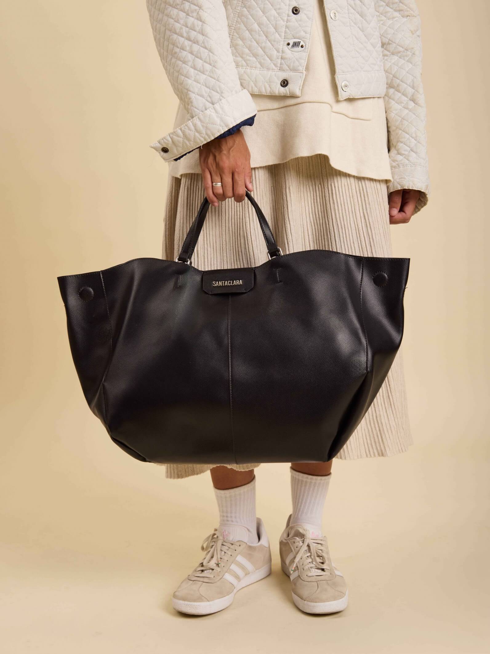 Cartera Shopper Greta Negra