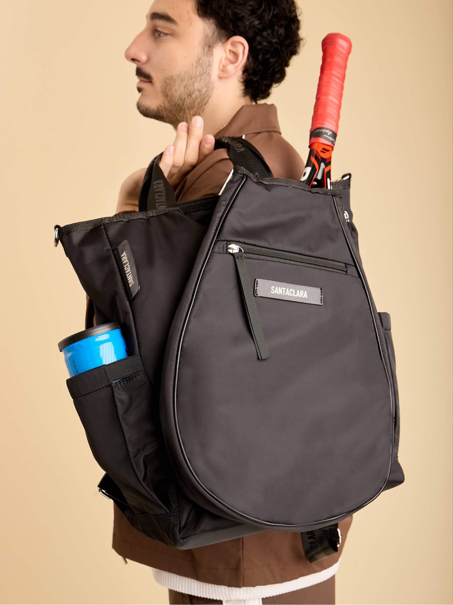 Mochila Porta Paleta y Raqueta Move Negro