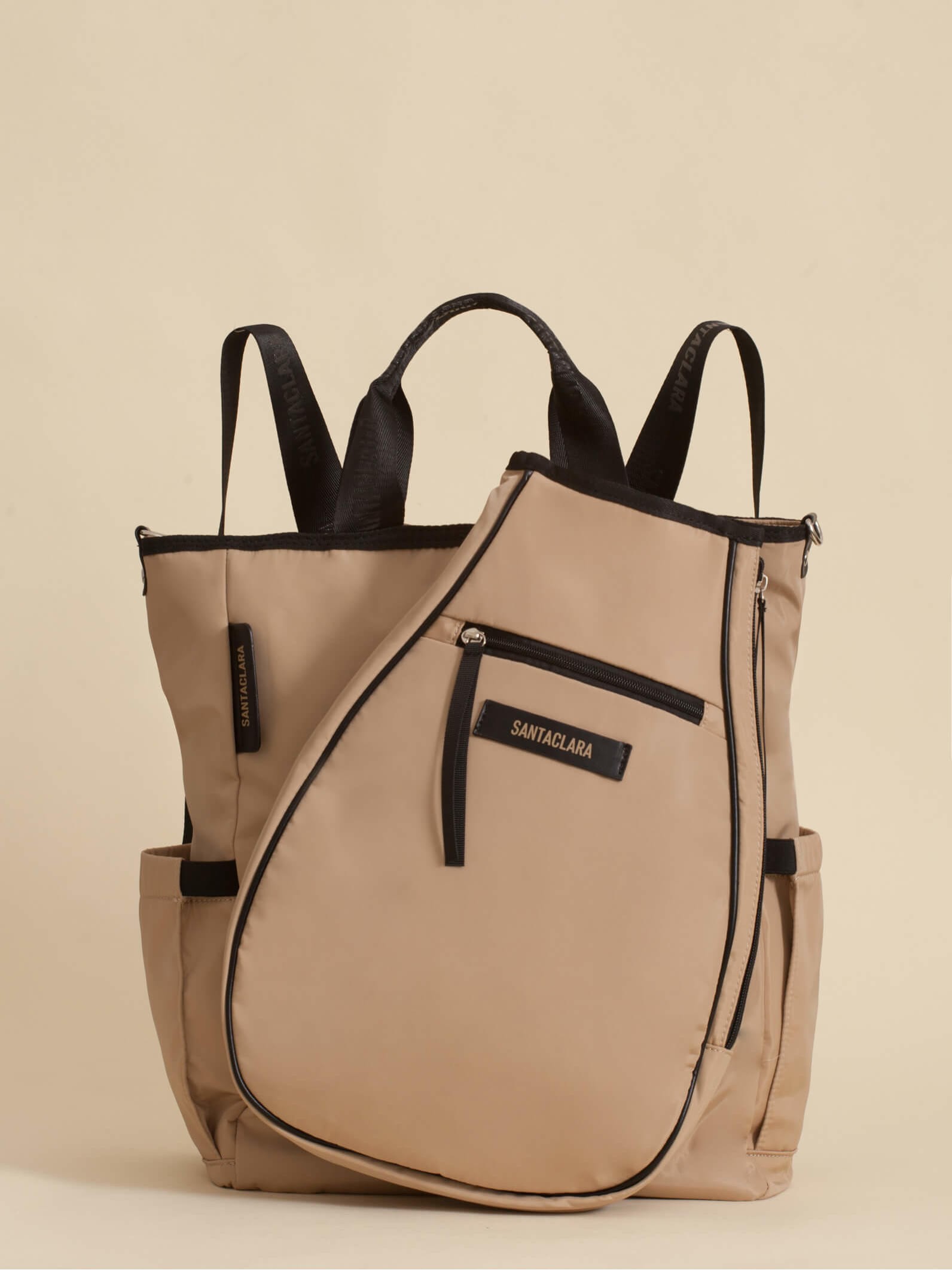 Mochila Porta Paleta y Raqueta Move Beige