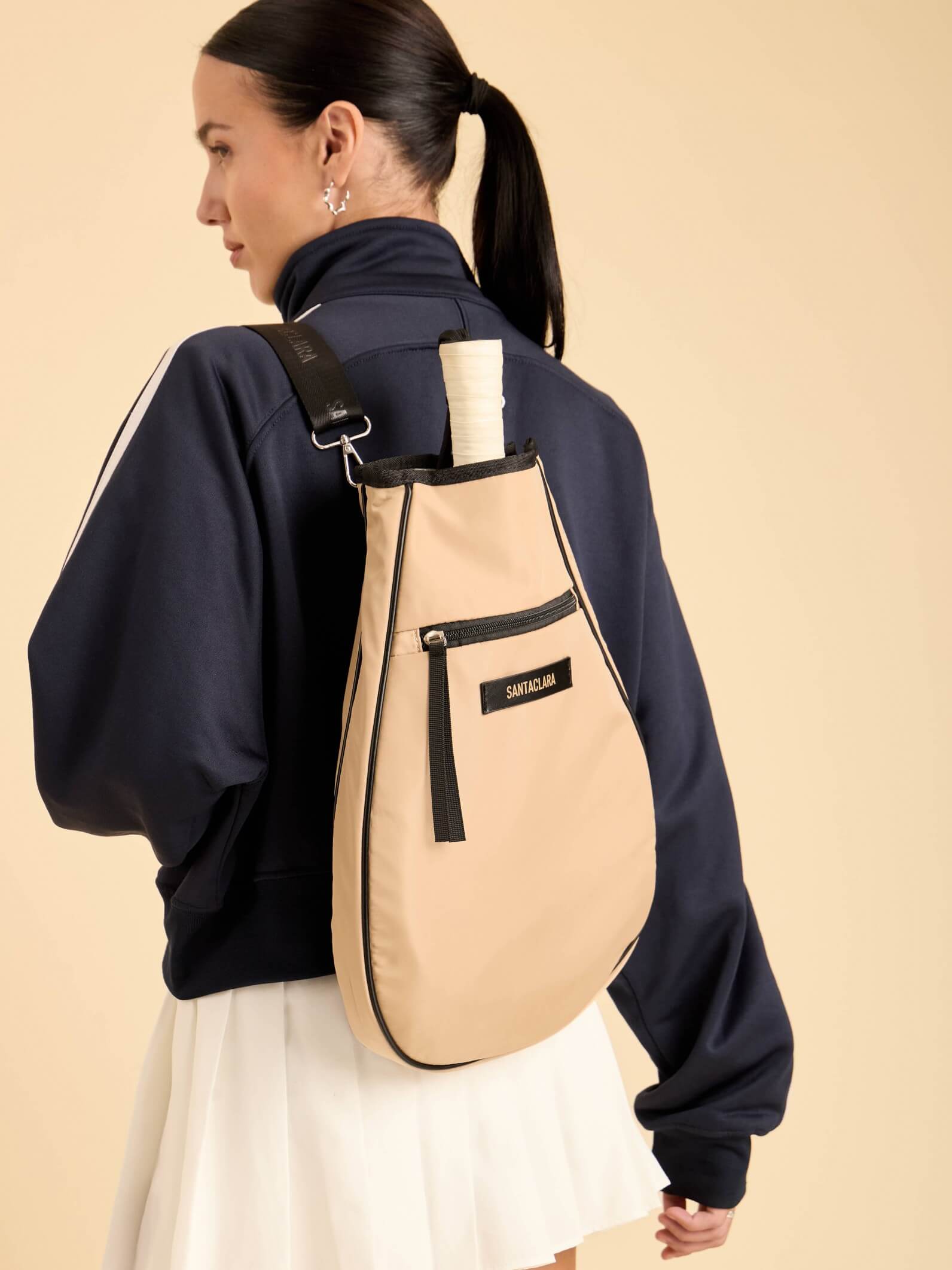 Mochila Porta Paleta y Raqueta Move Beige