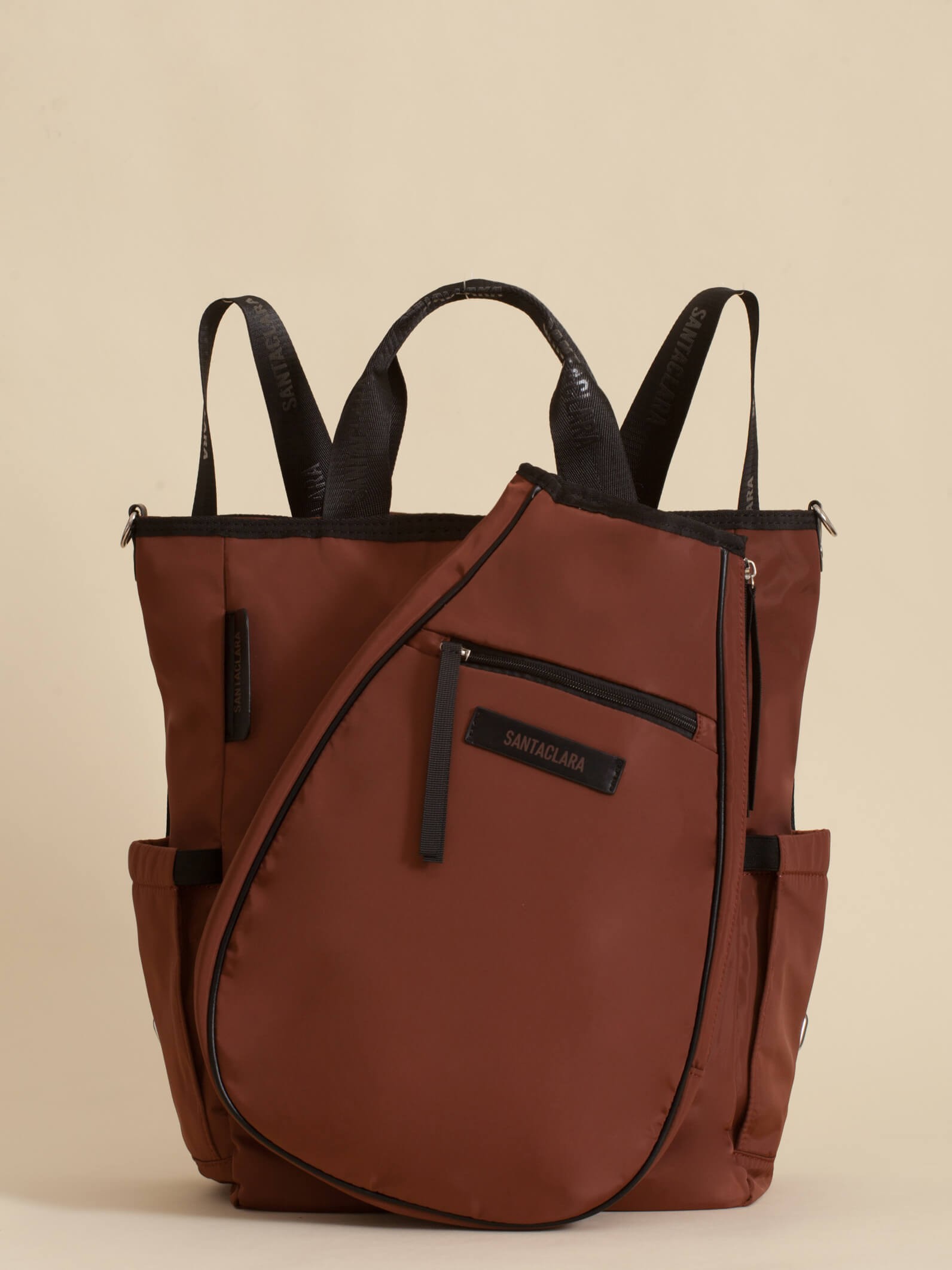 Mochila Porta Paleta y Raqueta Move Marrón