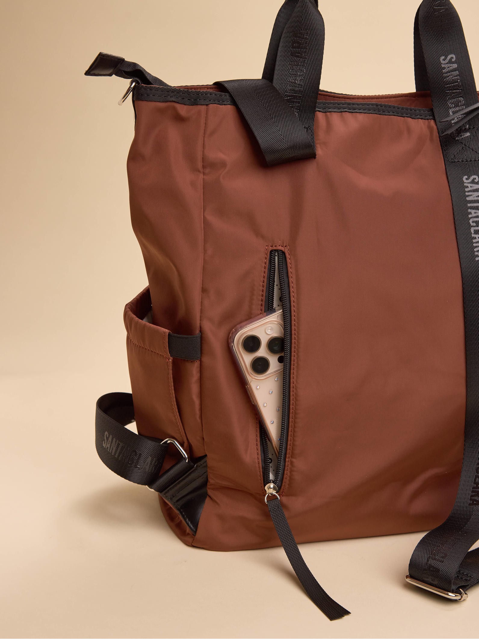 Mochila Porta Paleta y Raqueta Move Marrón