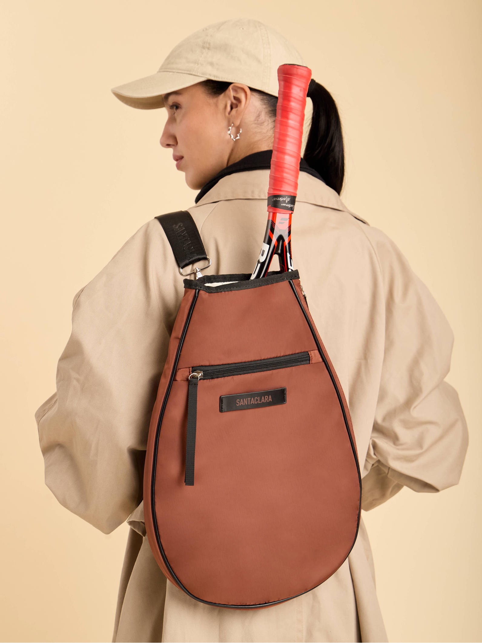 Mochila Porta Paleta y Raqueta Move Marrón