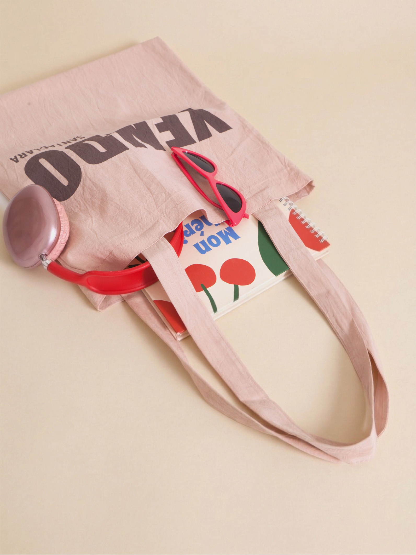 Tote Bag Yendo Rosa Viejo