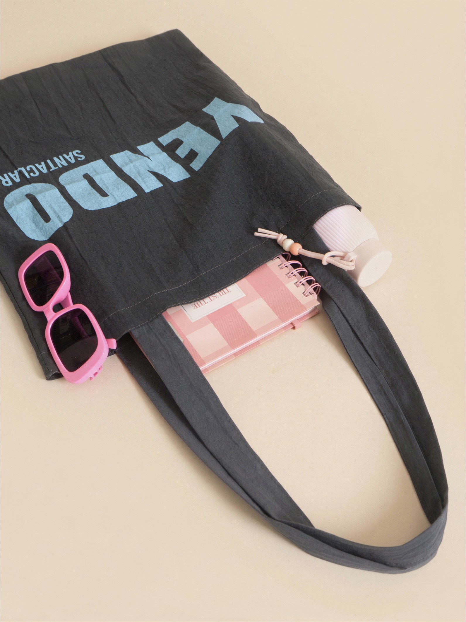 Tote Bag Yendo Gris Oscuro