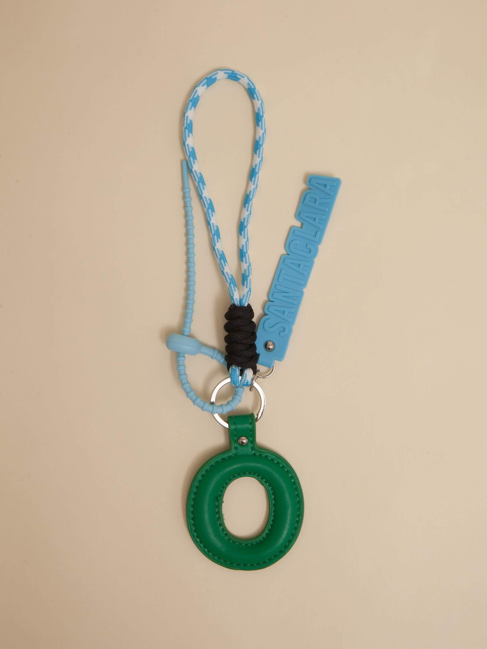 Llavero Y Charm Letra O Multicolor