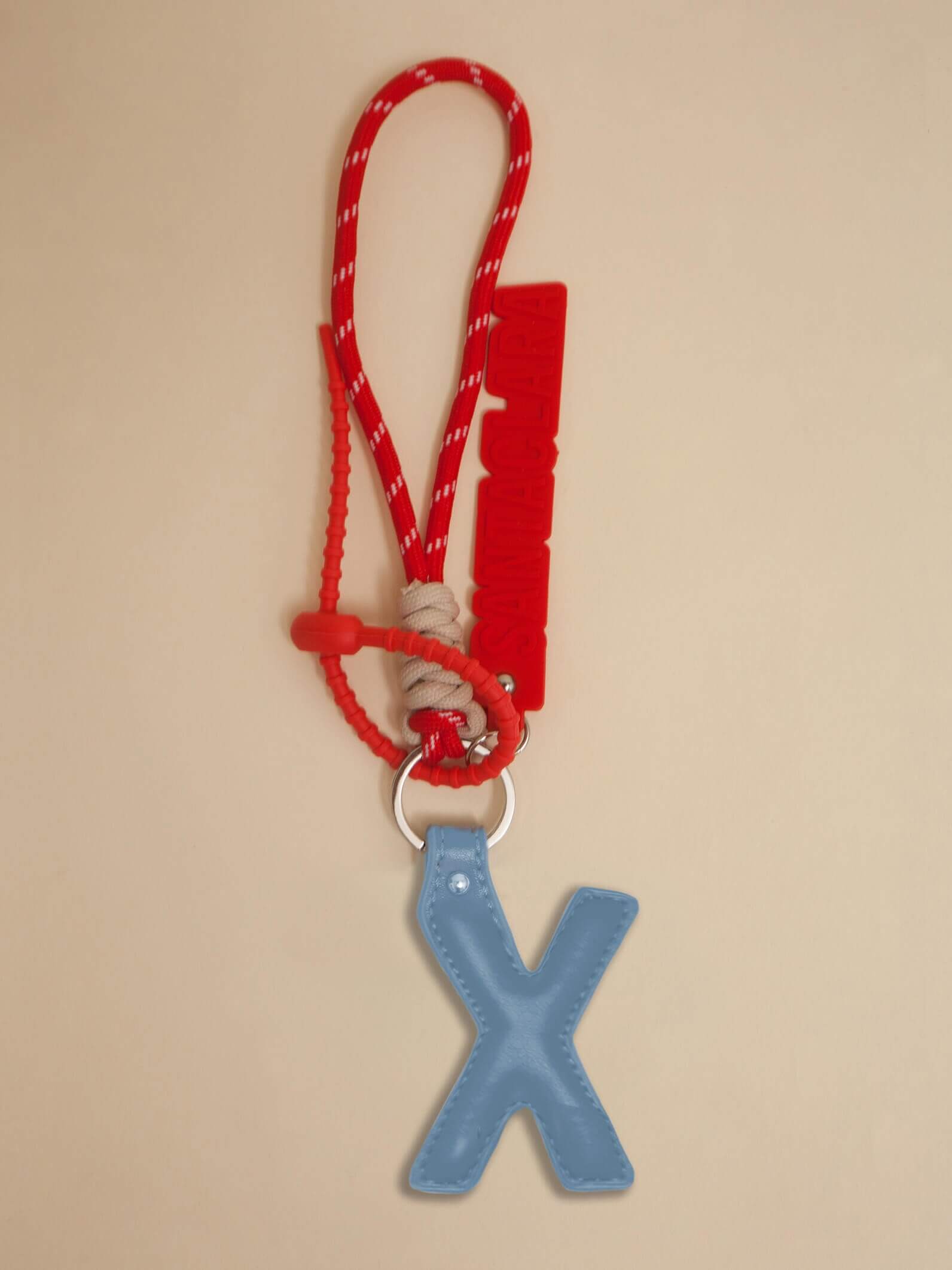 Llavero Y Charm Letra X Multicolor