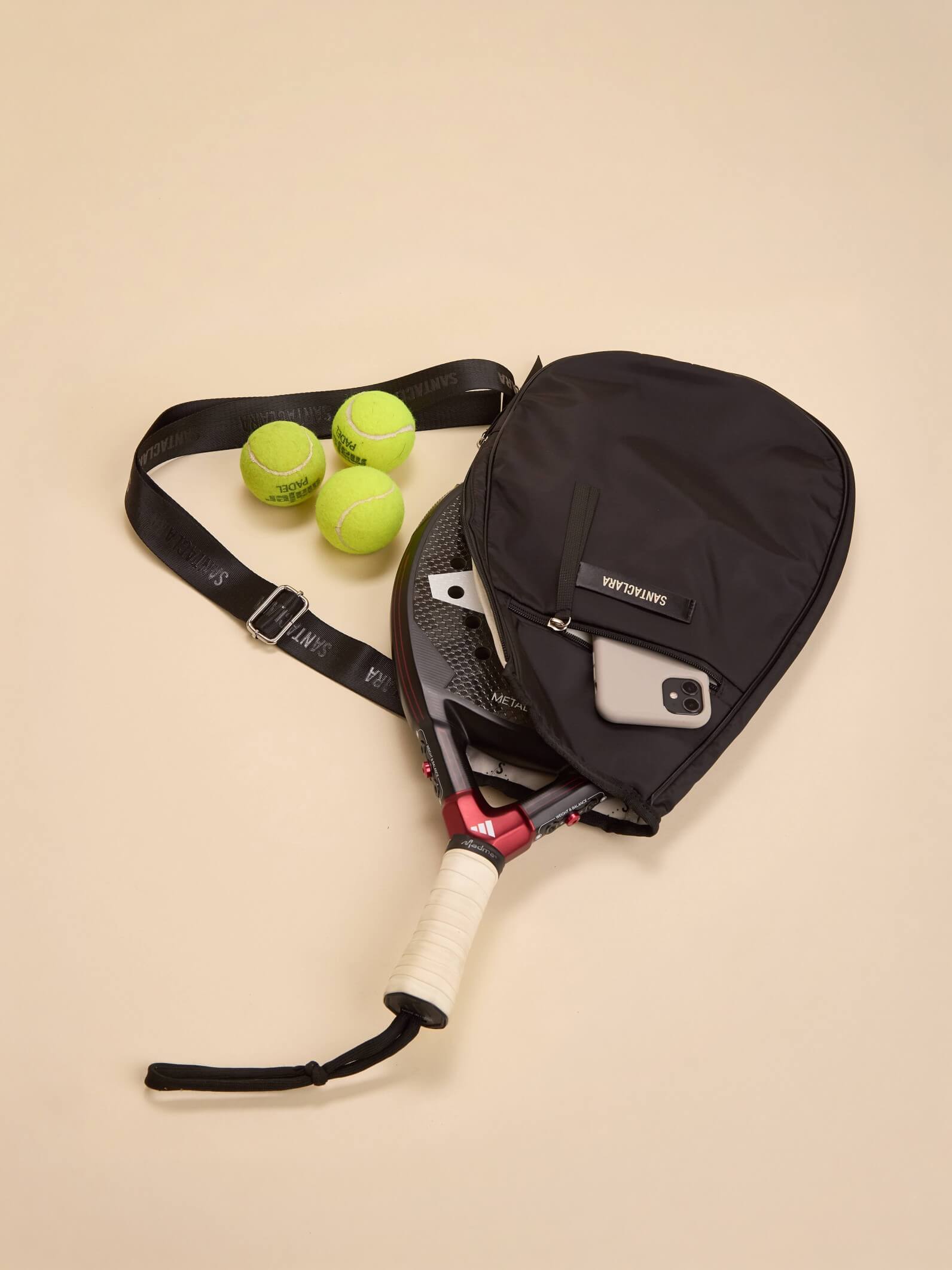 Mochila Porta Paleta y Raqueta Move Negro