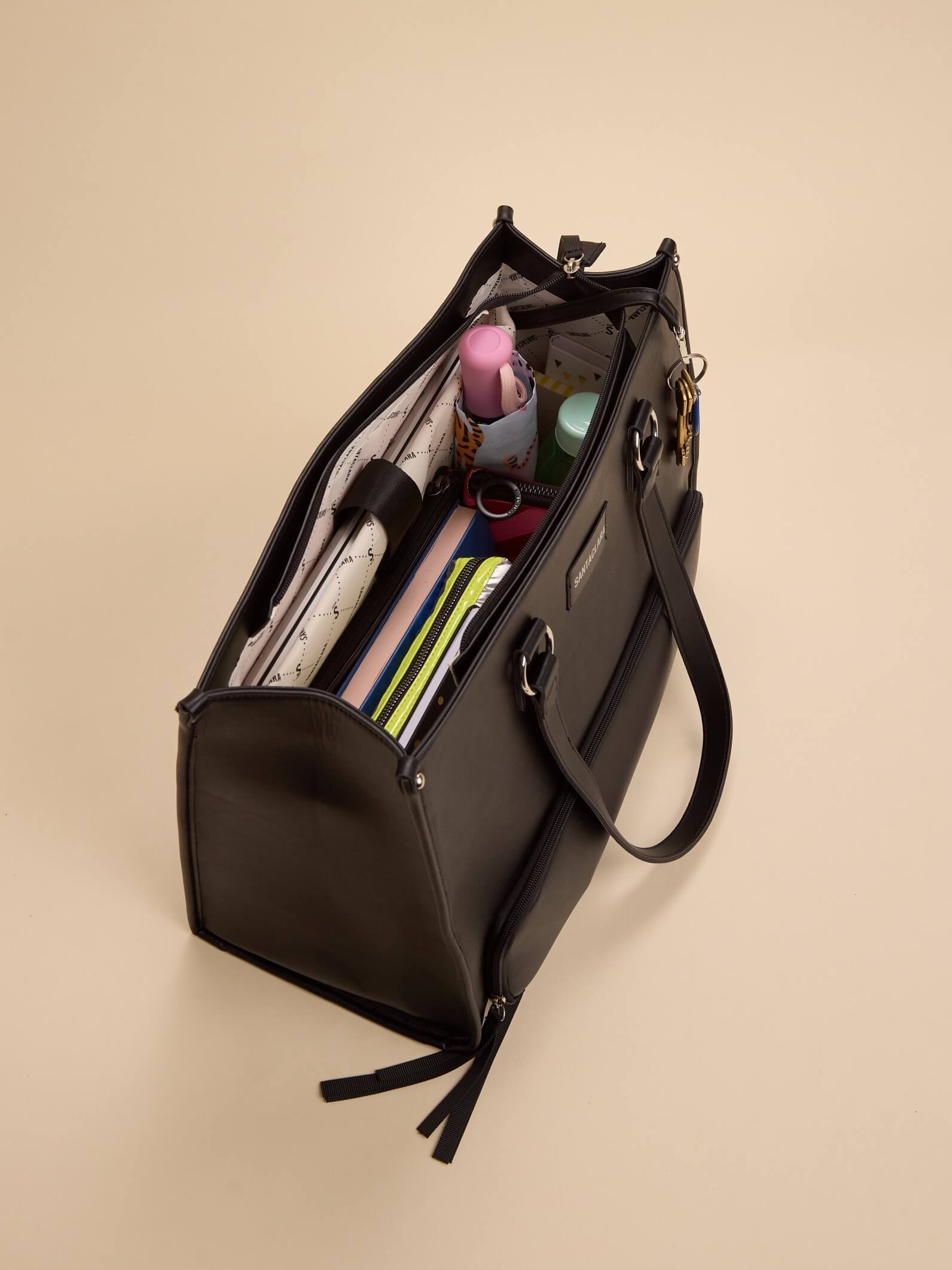 Maxibolso Lunchera Amara Negro