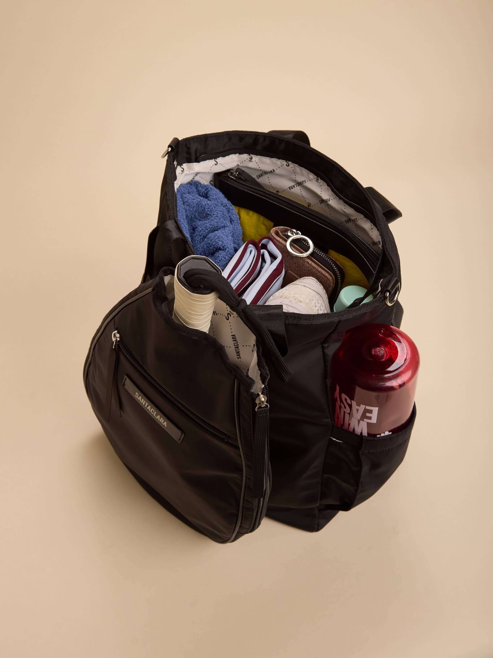 Mochila Porta Paleta y Raqueta Move Negro