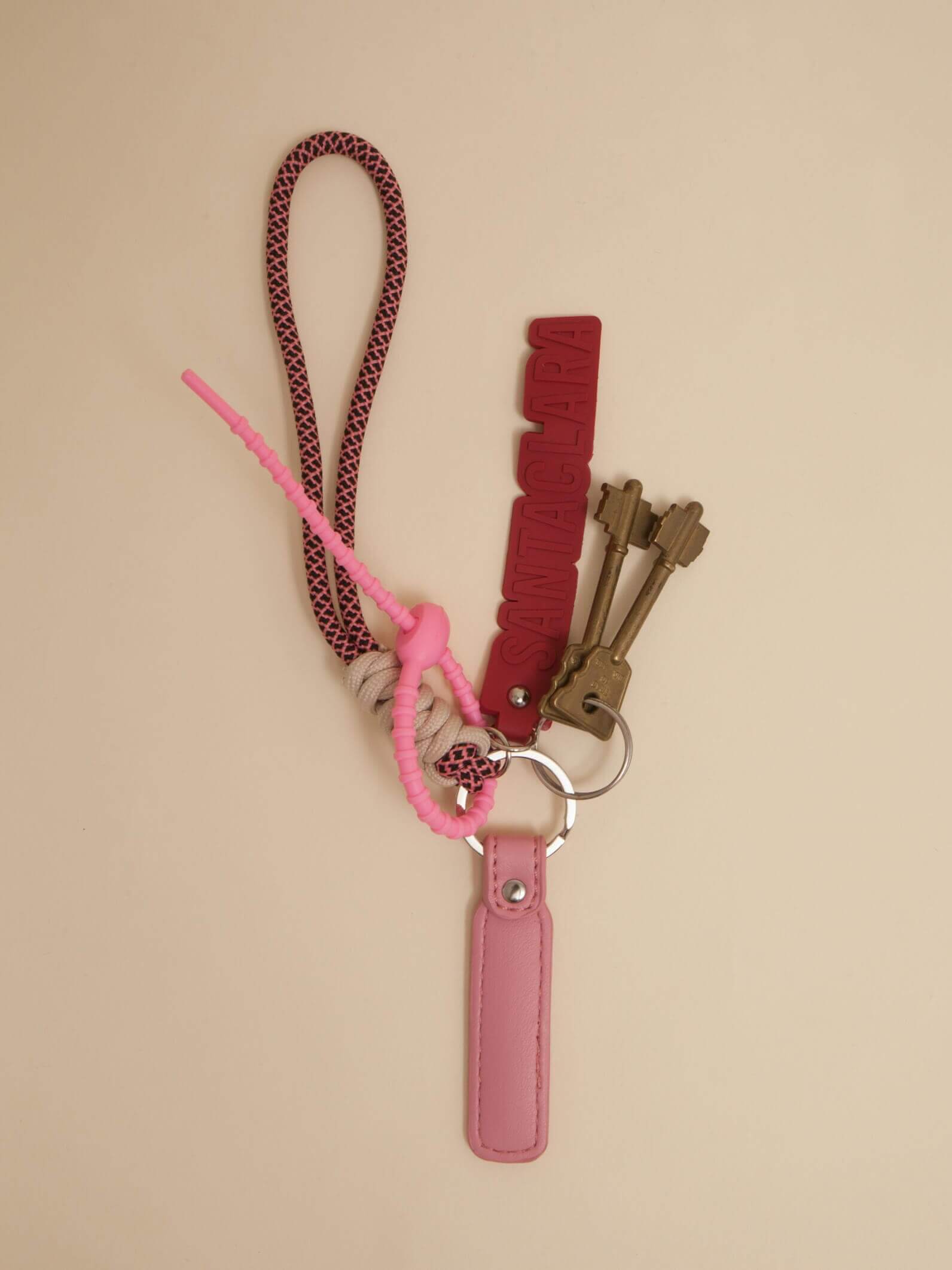 Llavero Y Charm Letra I Multicolor