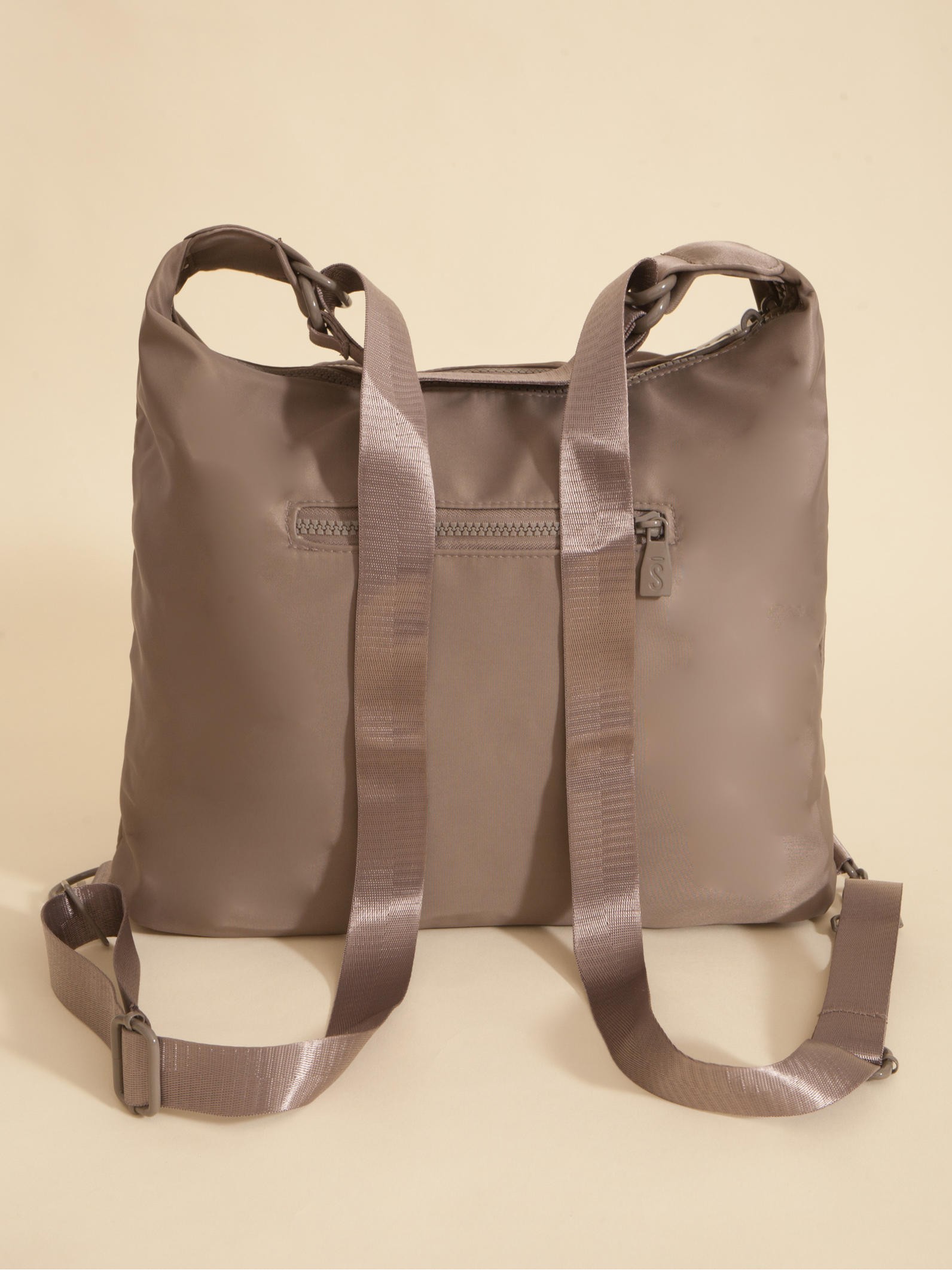 Cartera Mochila Go 3 en 1 Beige Porta Notebook