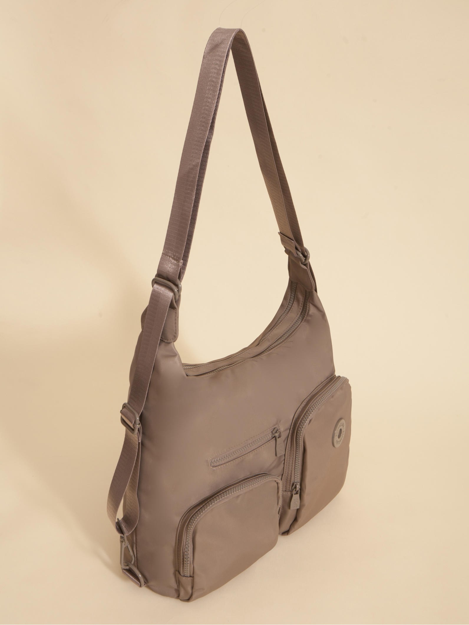 Cartera Mochila Go 3 en 1 Beige Porta Notebook