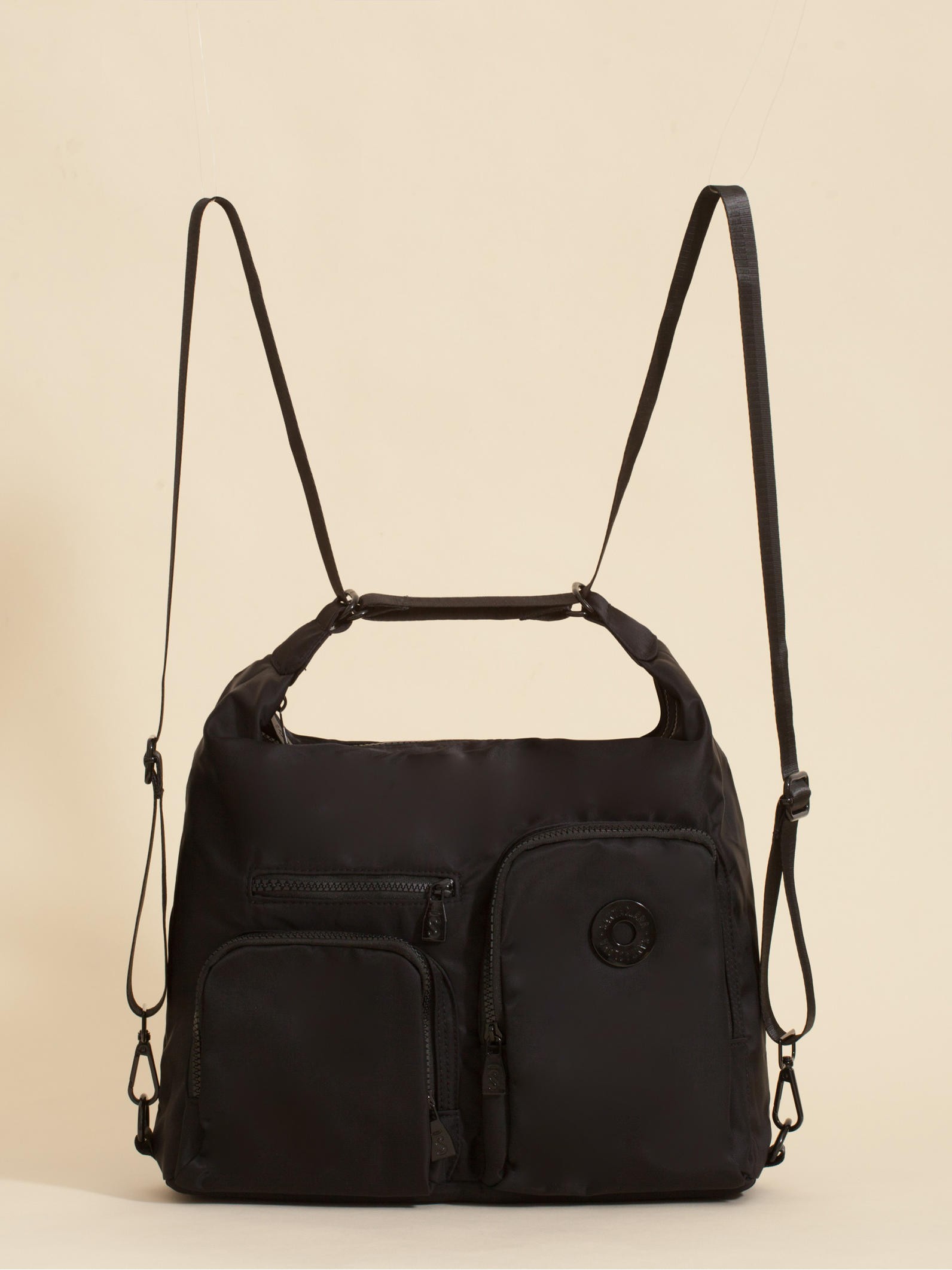 Cartera Mochila Go 3 en 1 Negro Porta Notebook