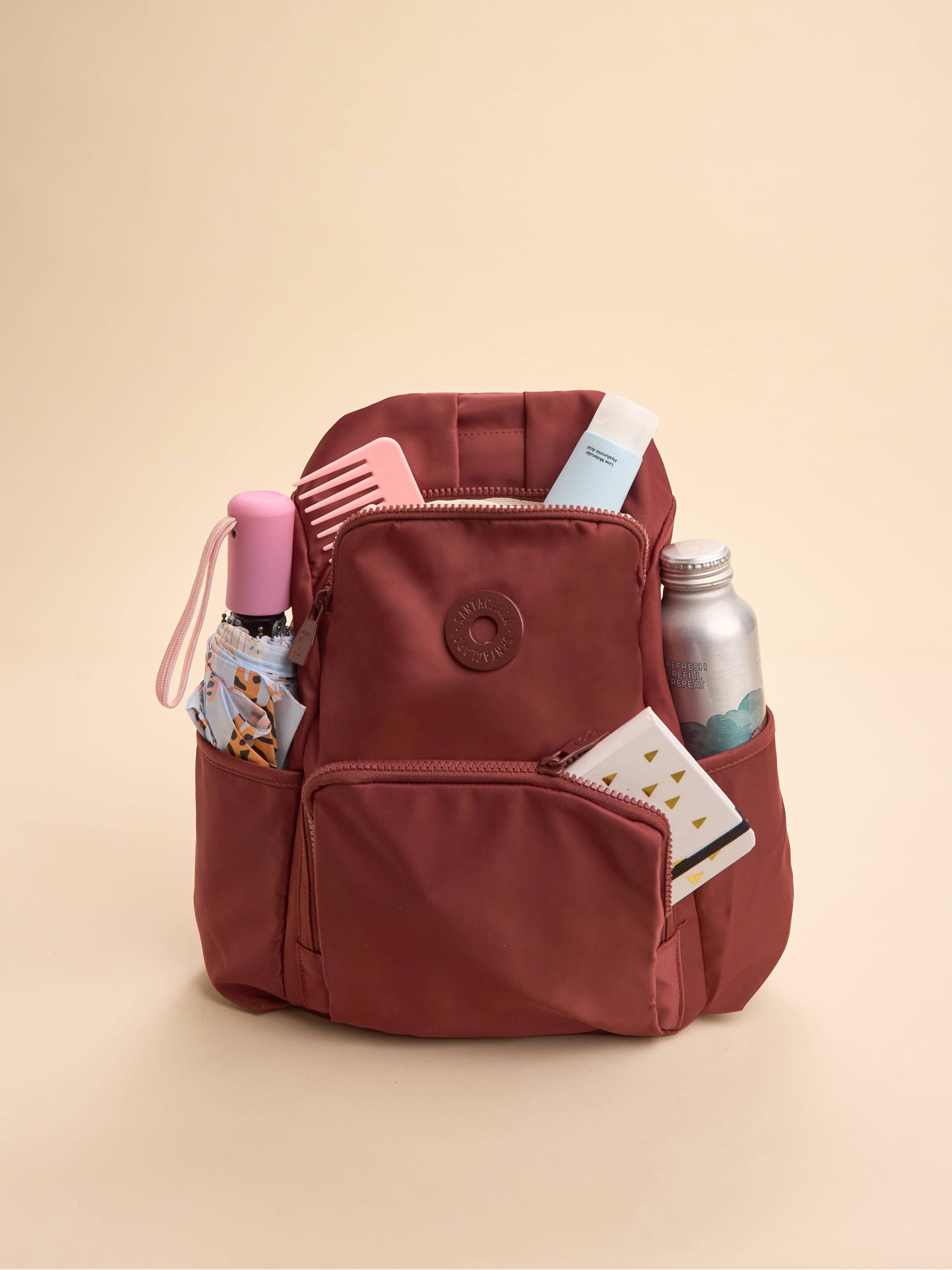 Mochila Antirrobo Go Bordó