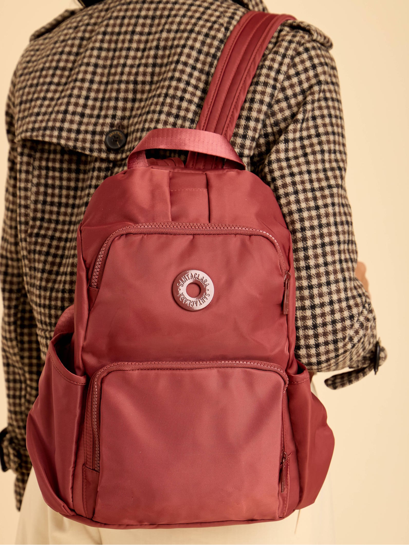 Mochila Antirrobo Go Bordó