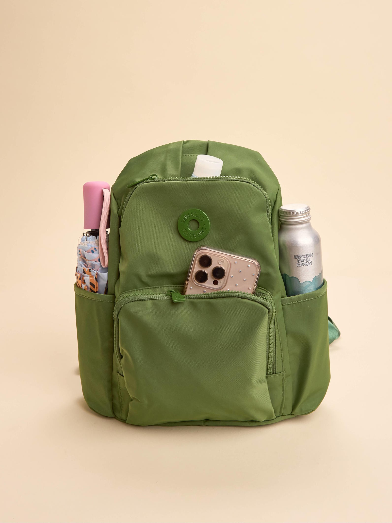 Mochila Antirrobo Go Verde