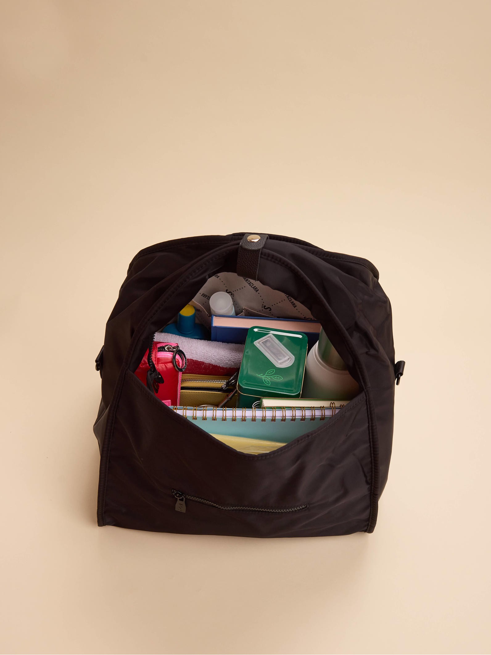 Cartera Hobo Liviana Go Negro