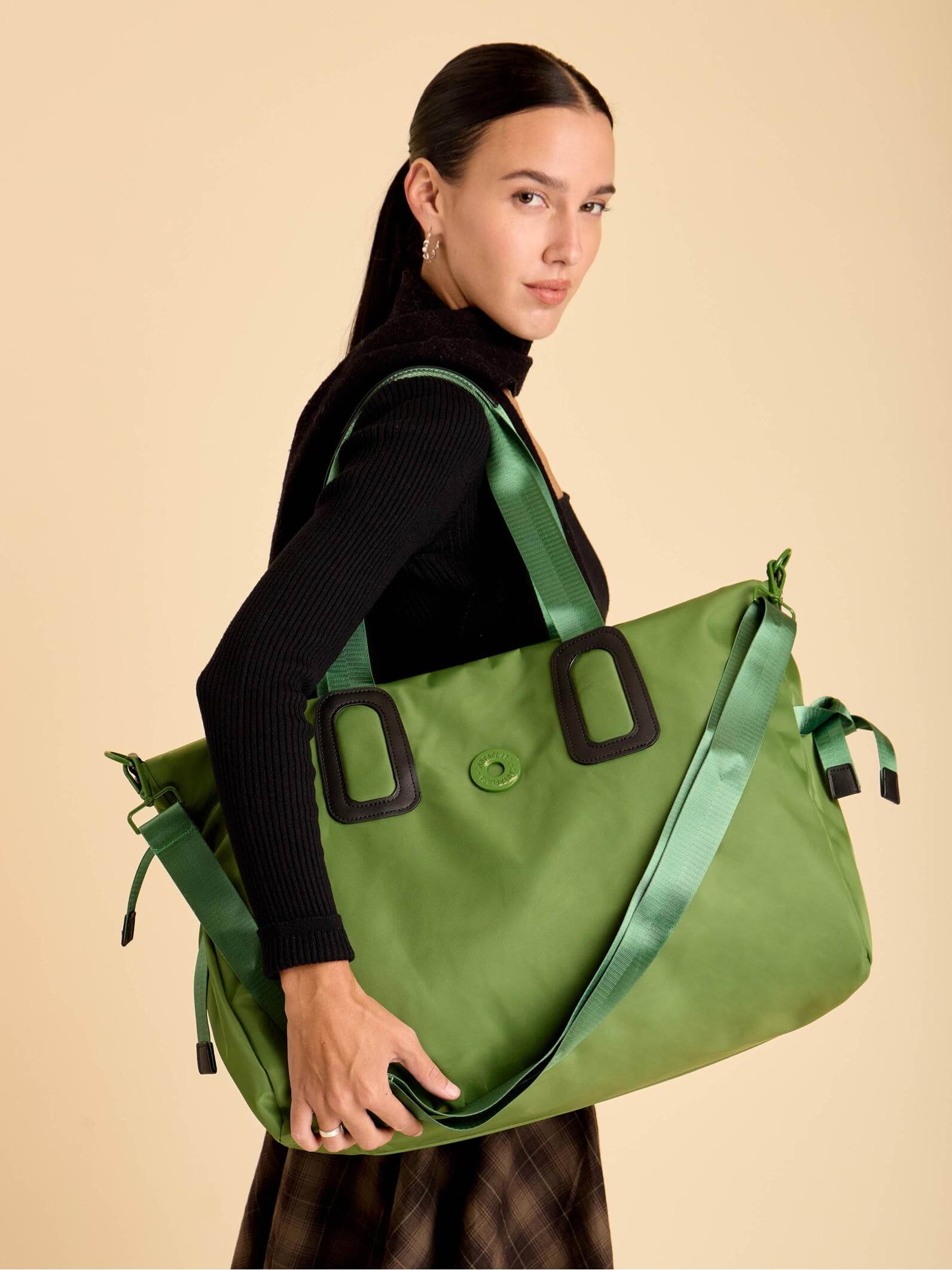 Maxibolso Go Verde De Viaje