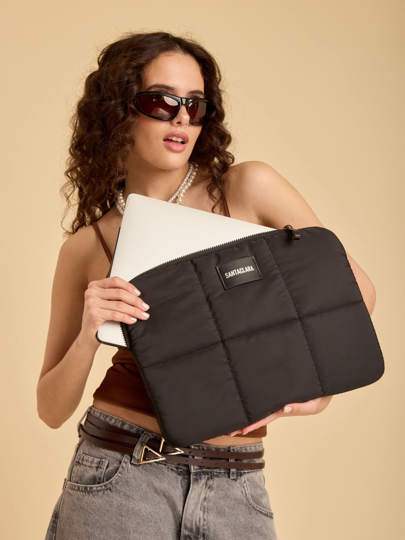 Porta Notebook Amalia Negro