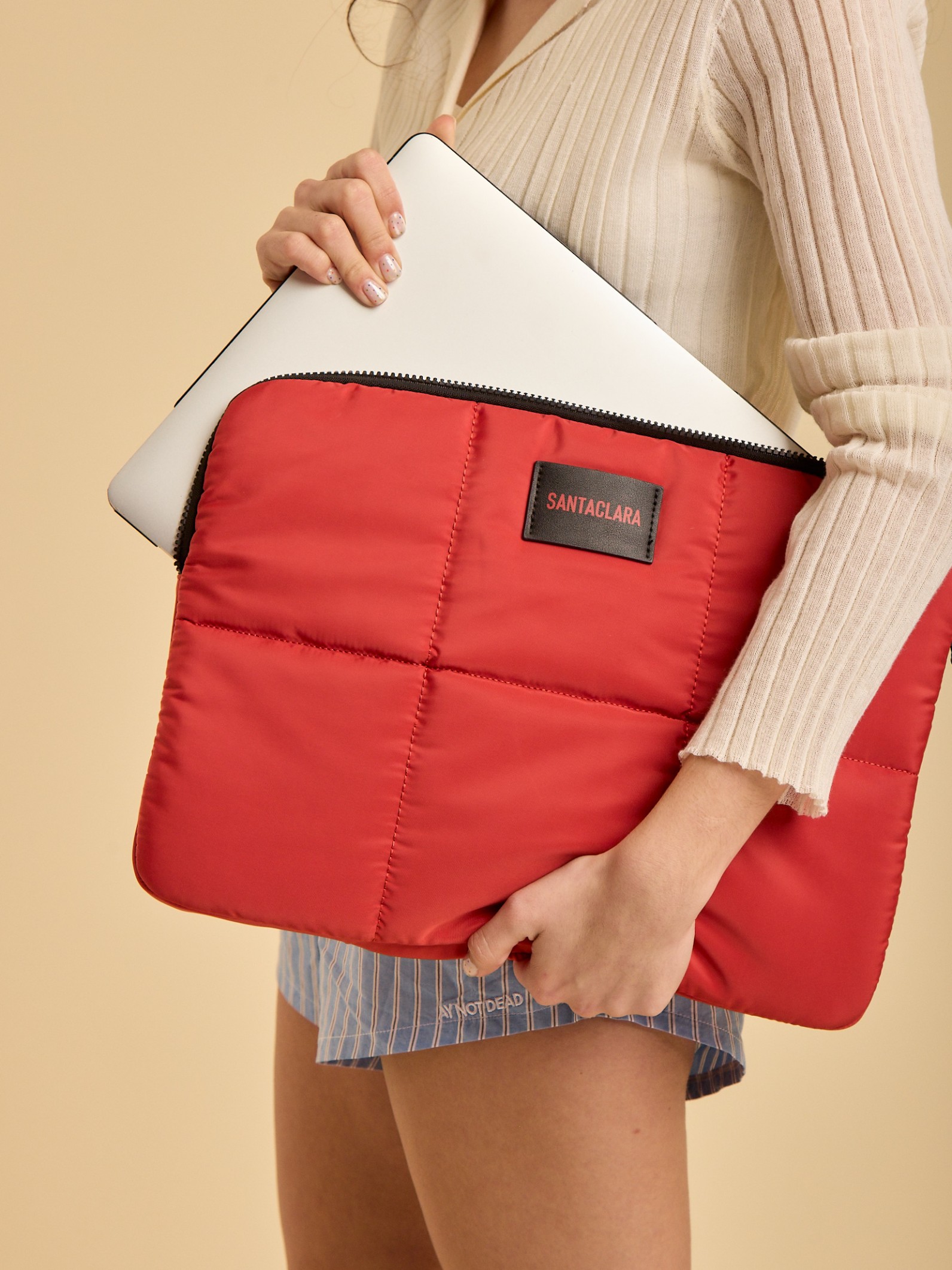 Porta Notebook Amalia Rojo