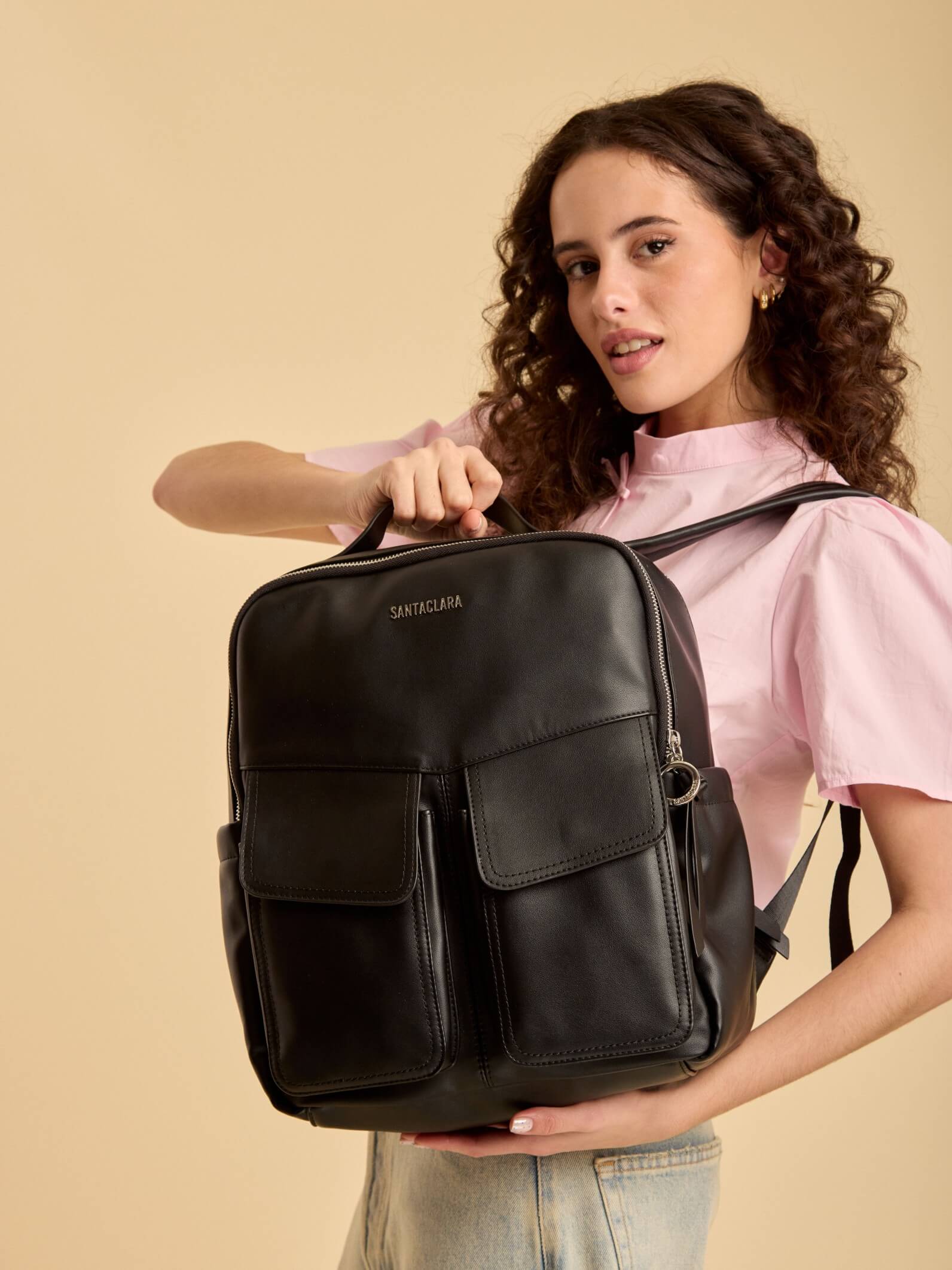 Mochila Carmela Negro