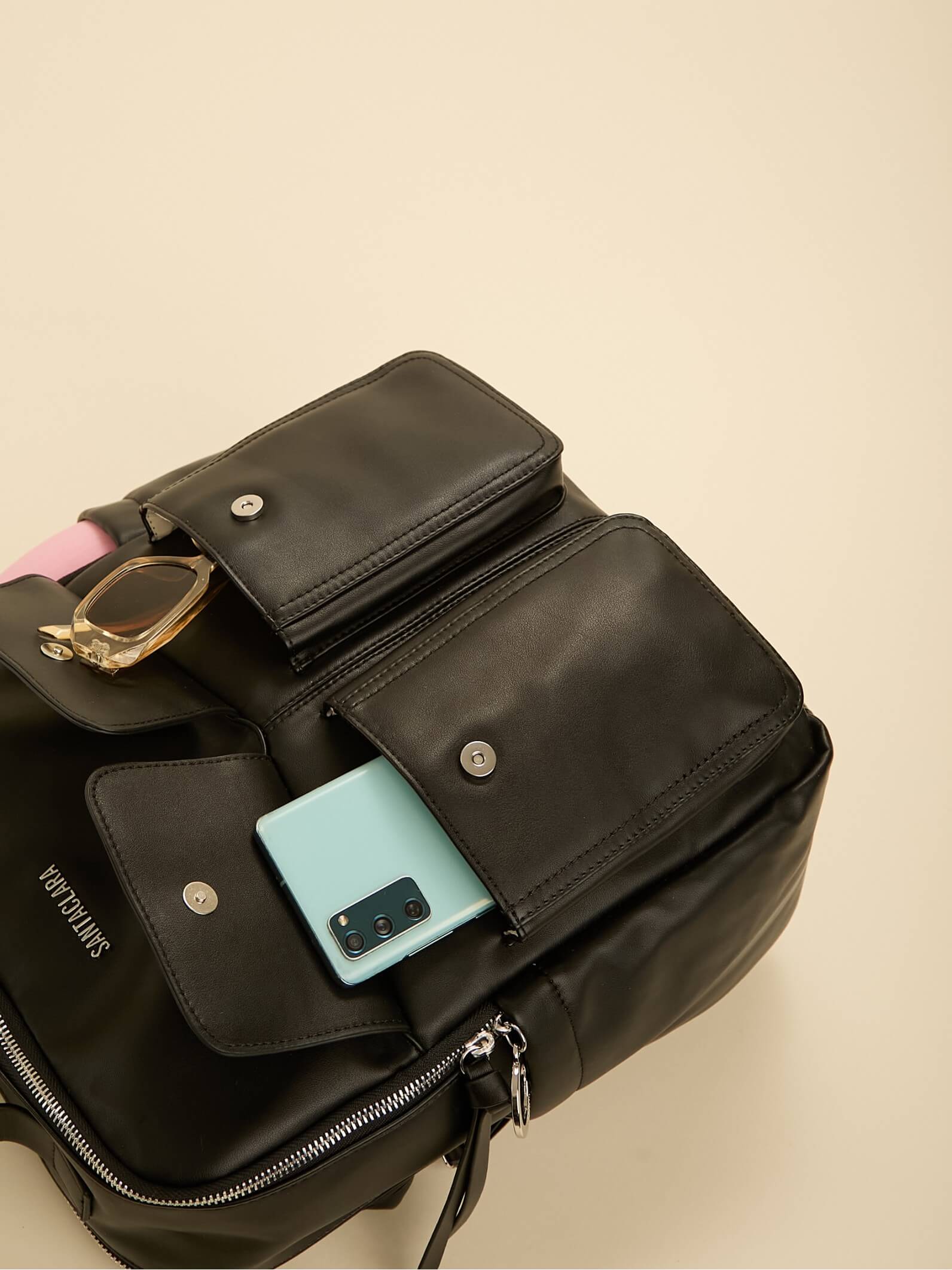 Mochila Porta Notebook Carmela Negro