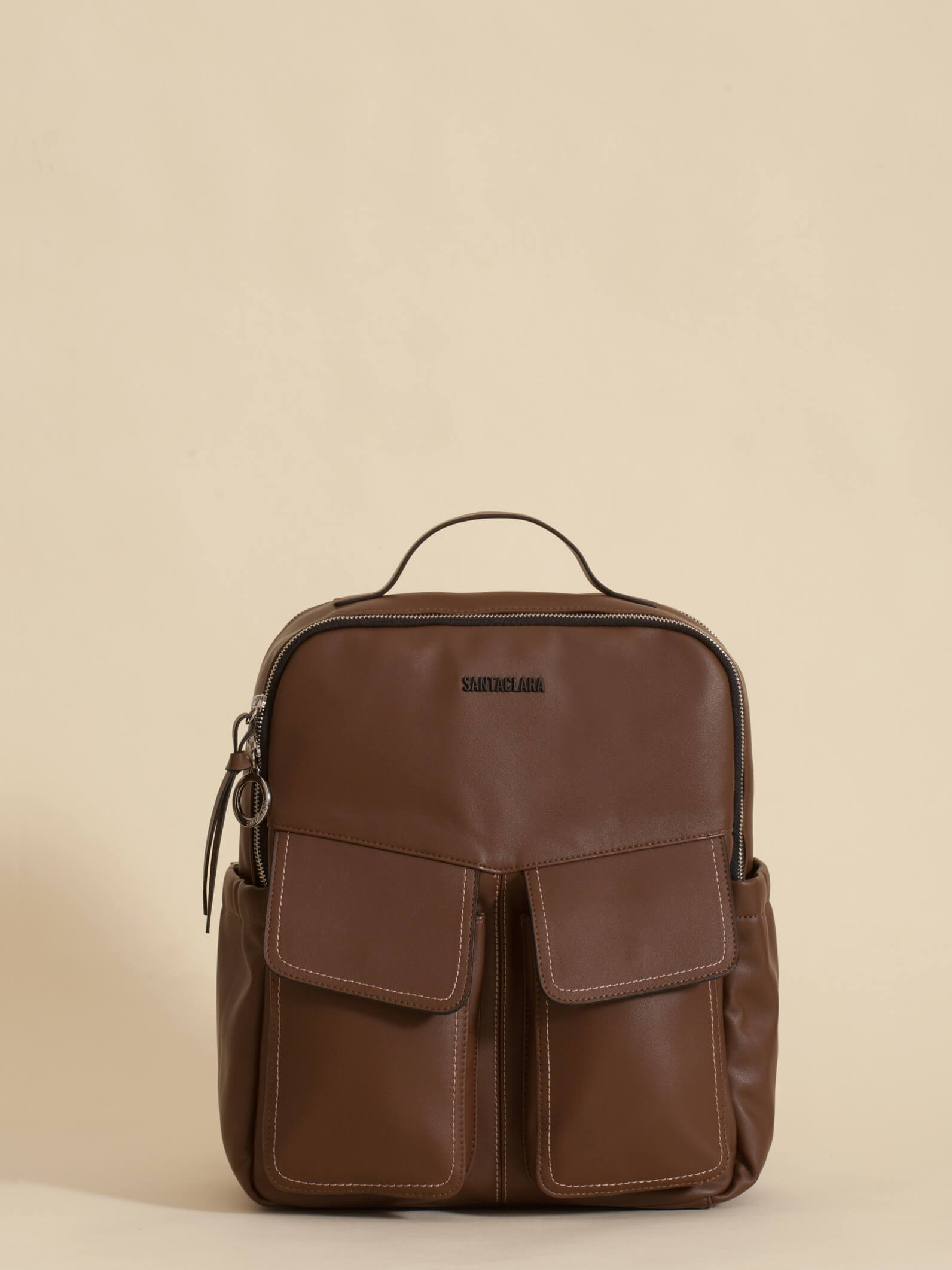 Mochila Porta Notebook Carmela Chocolate