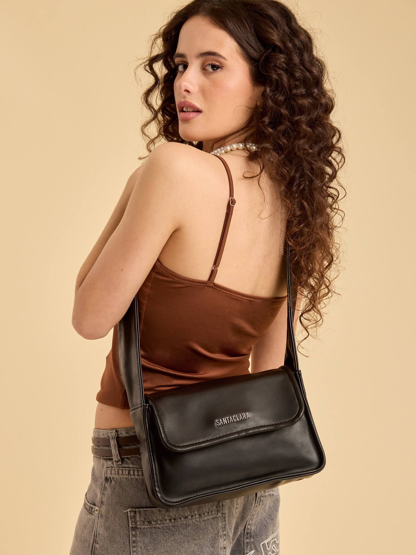 Bandolera Lupe Negro