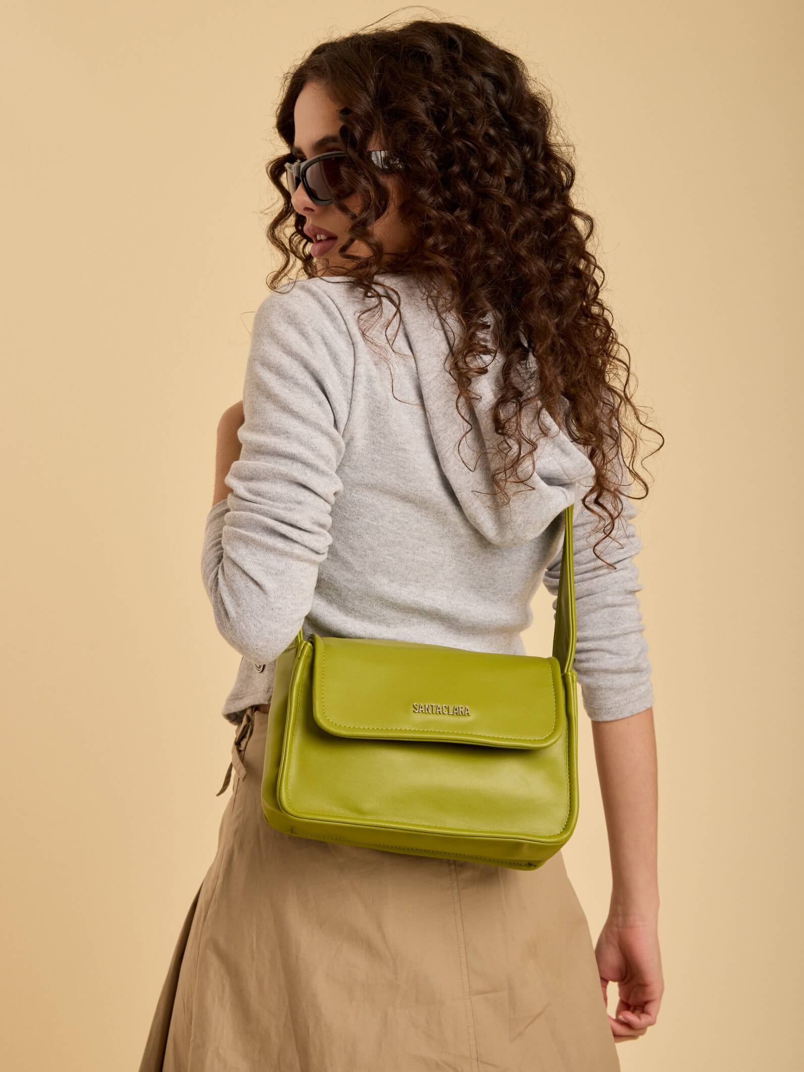 Bandolera Lupe Oliva