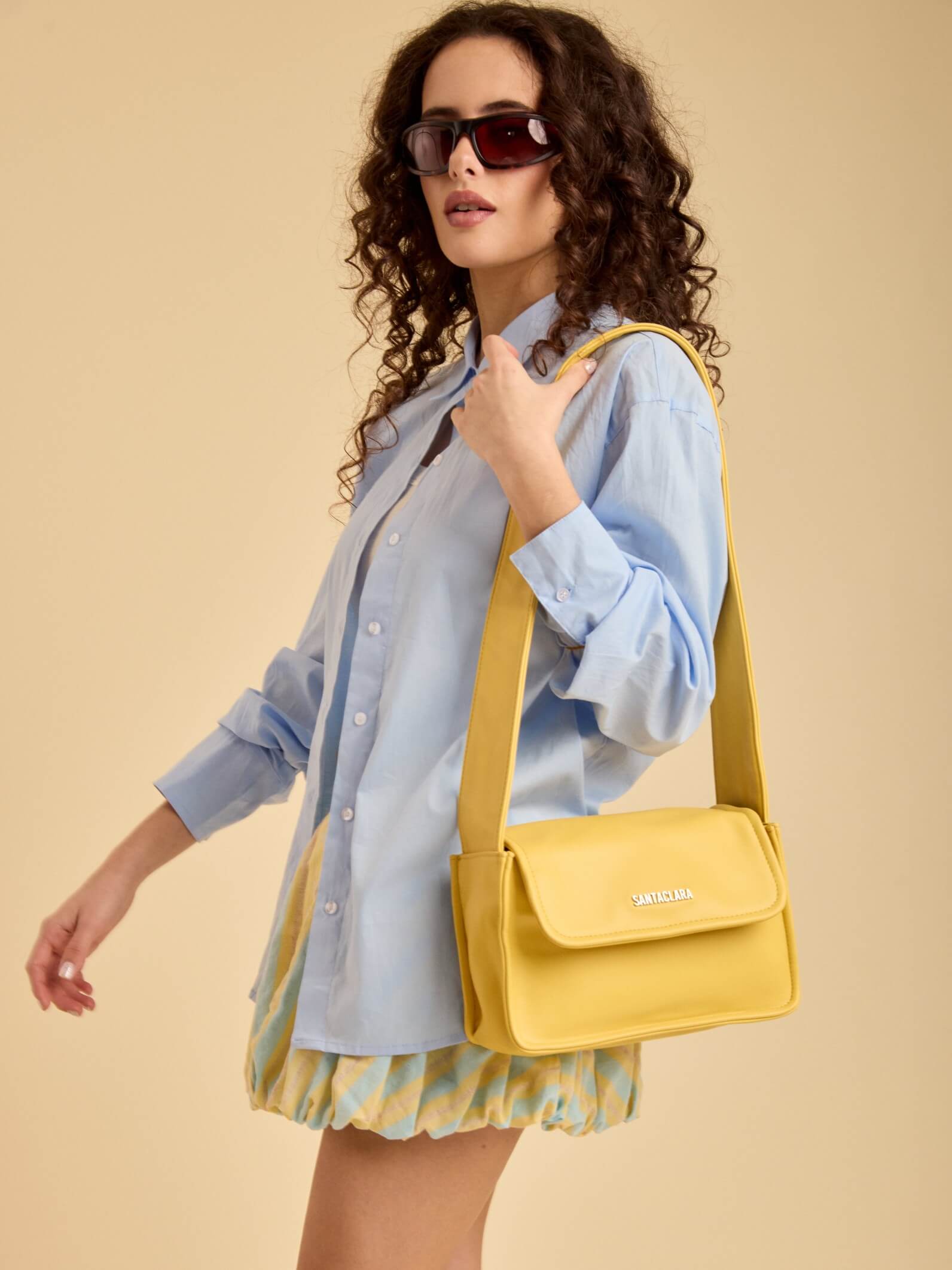 Bandolera Lupe Amarillo