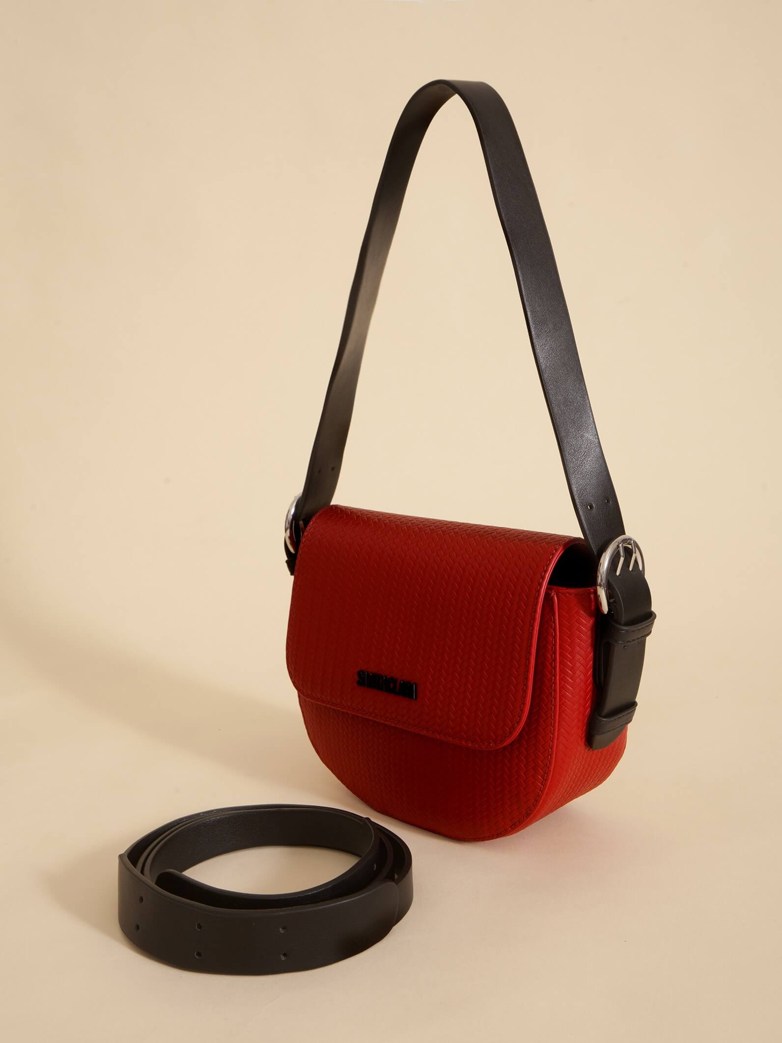 Bandolera Tressa Rojo Oscuro