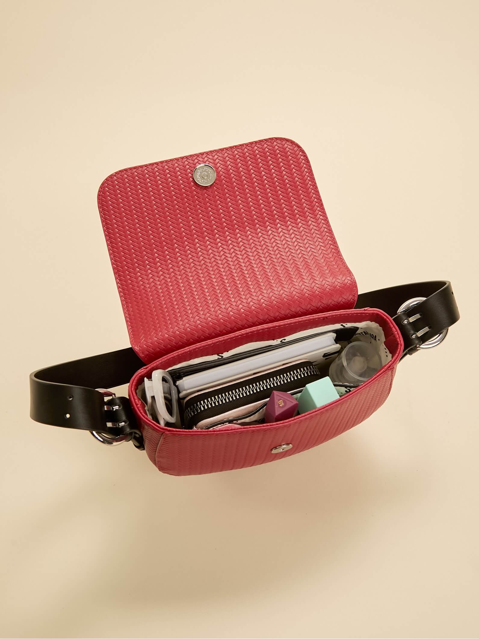 Bandolera Tressa Rojo Oscuro