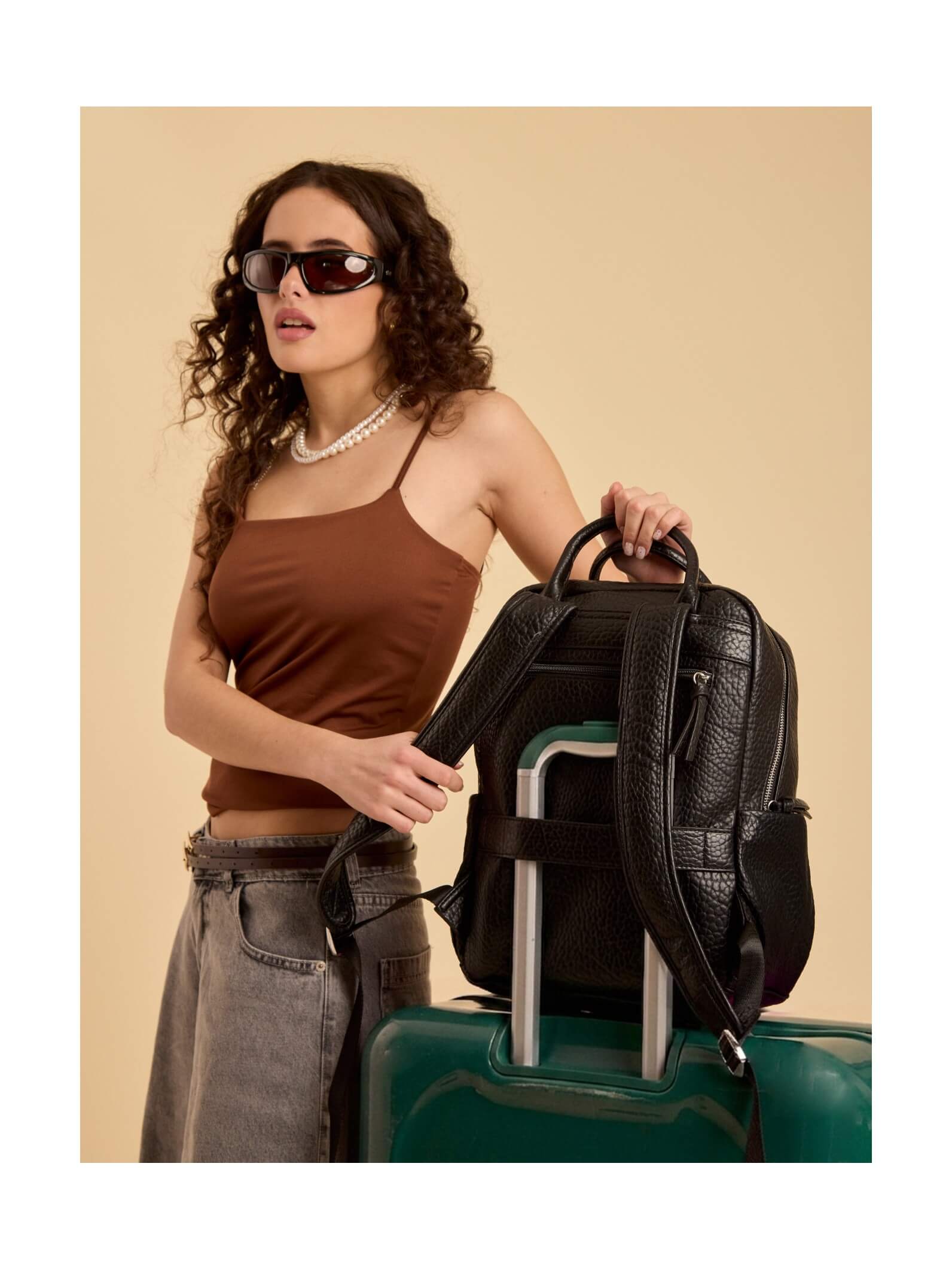 Mochila René Negro
