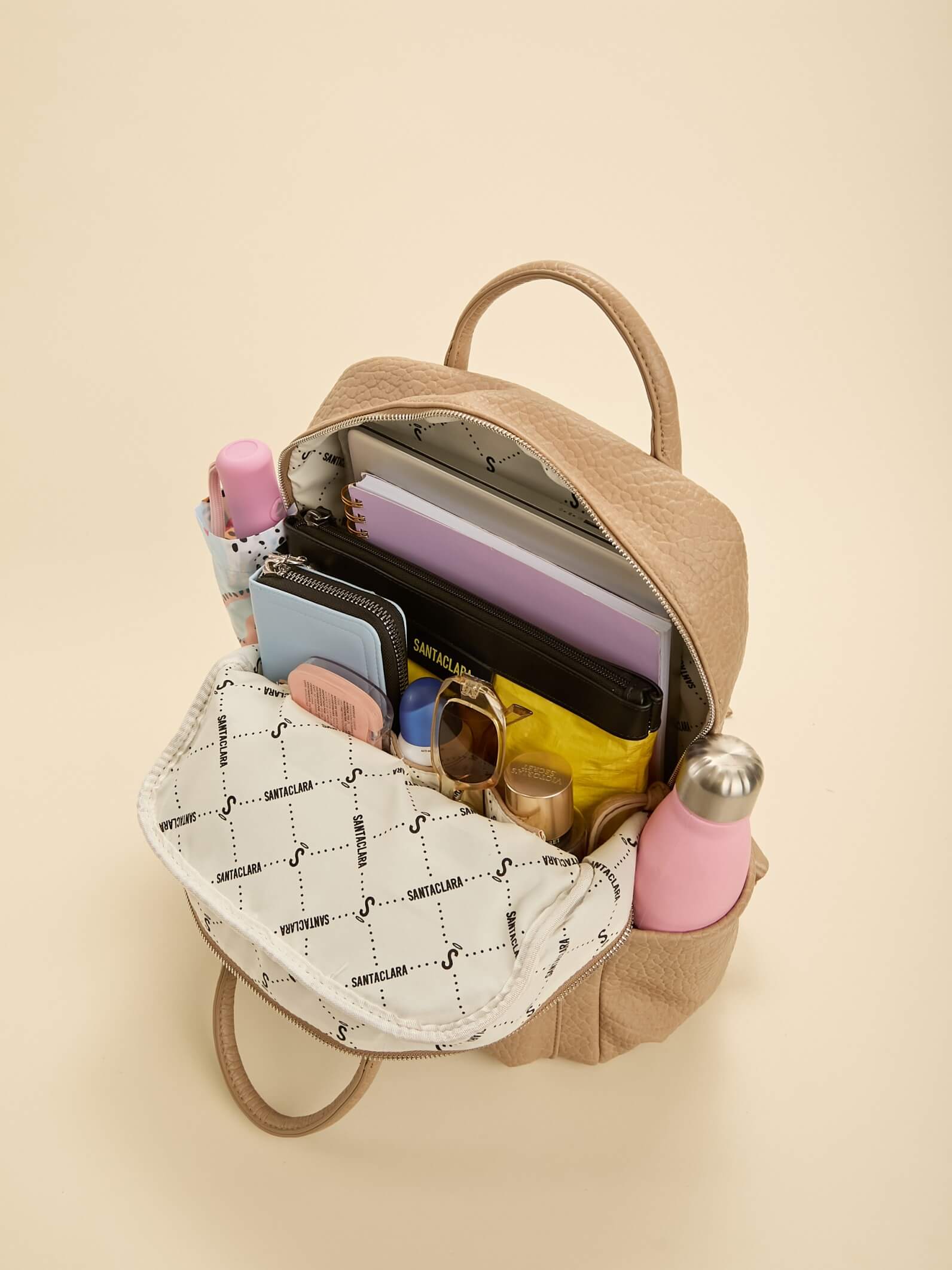 Mochila René Beige