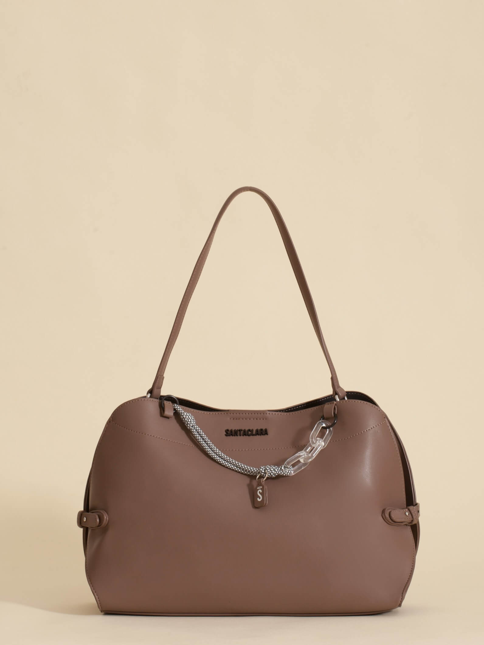 Cartera Navy Charm Chocolate