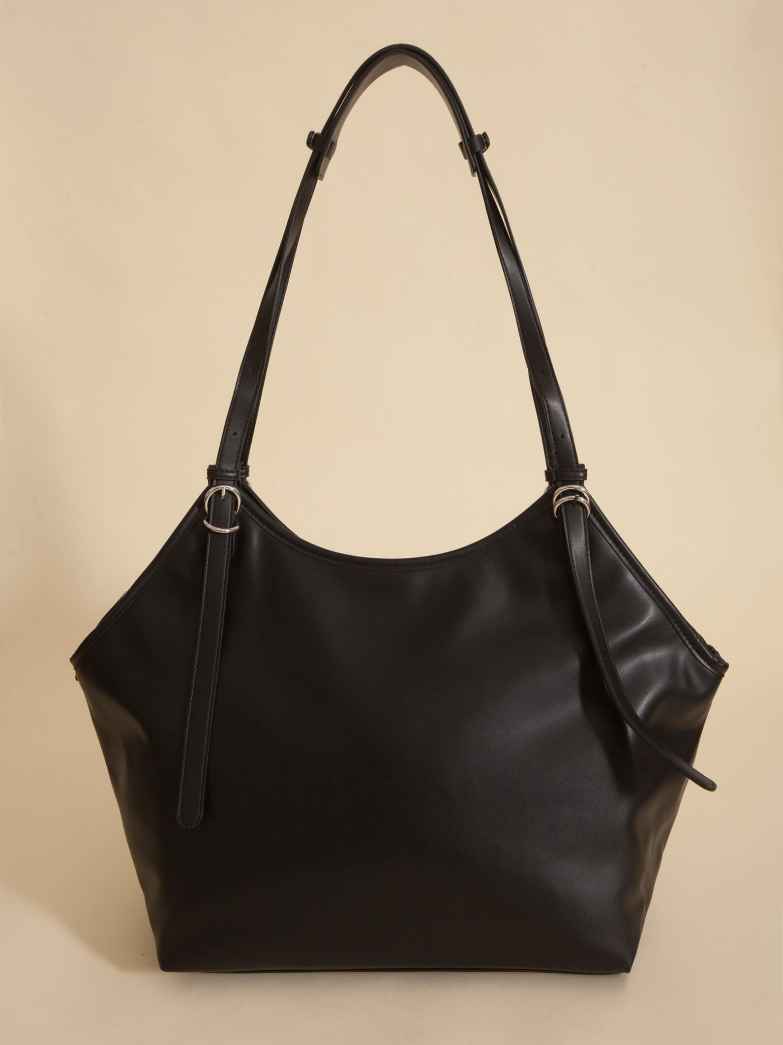 Cartera Shopper Navy Charm Negro