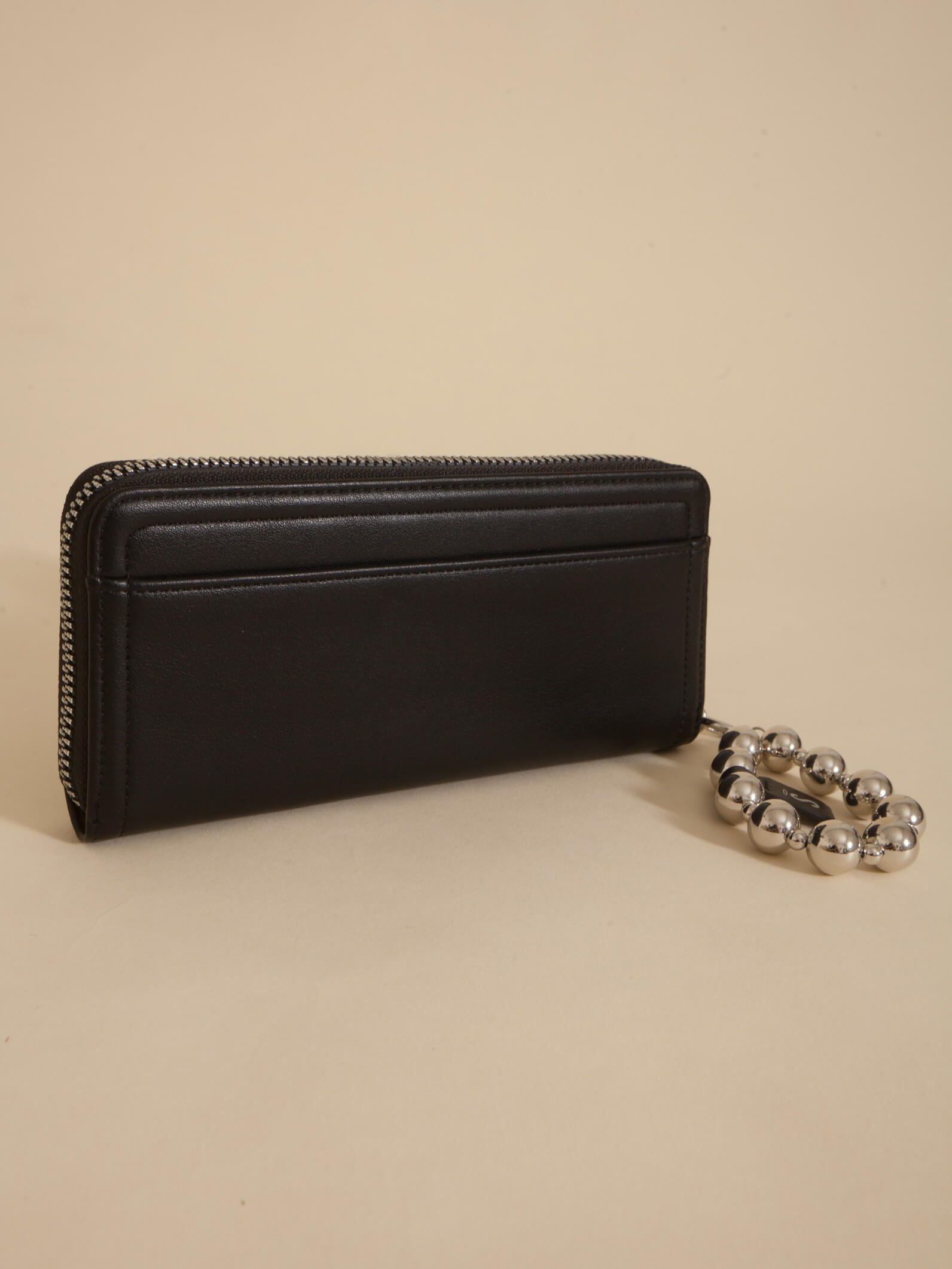 Billetera Grande Perla Negro Anticloning