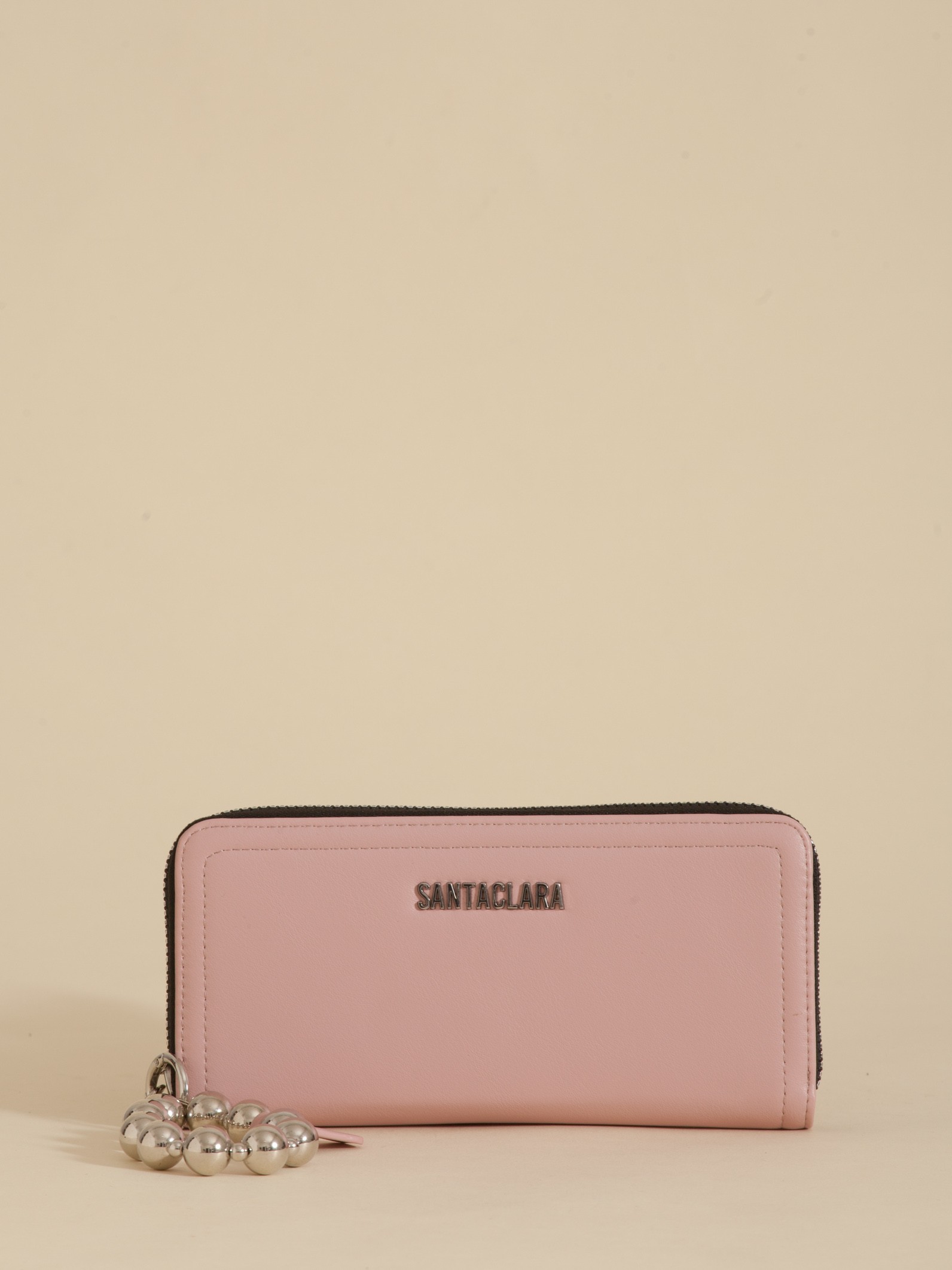 Billetera Grande Perla Rosa